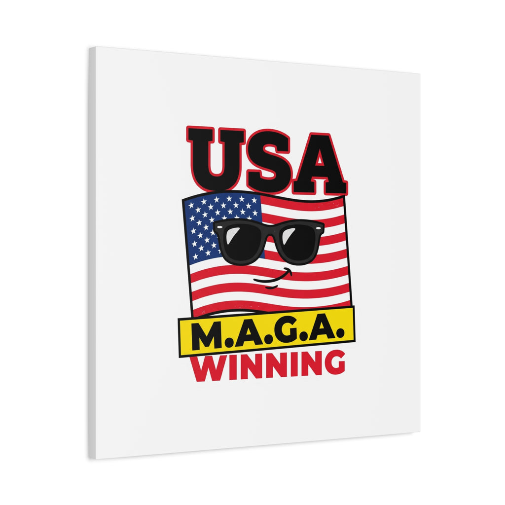 USA winning Canvas