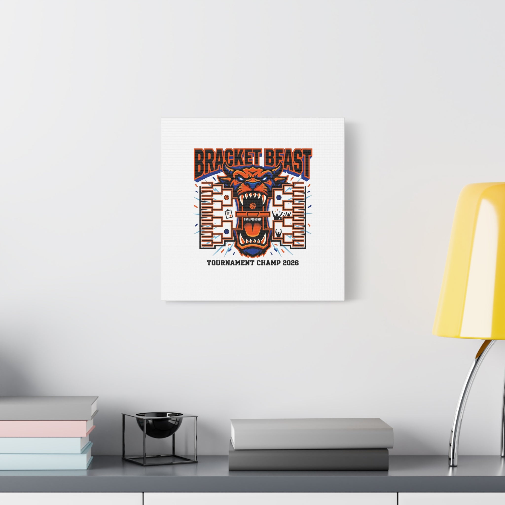 Bracket Beast Canvas | College Tournament Bracket, Gameday Hoops 2026