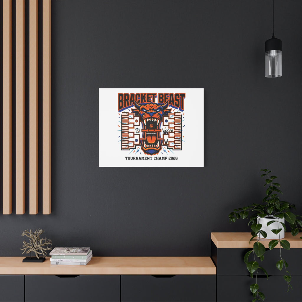 Bracket Beast Canvas | College Tournament Bracket, Gameday Hoops 2026