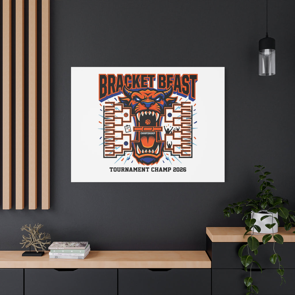 Bracket Beast Canvas | College Tournament Bracket, Gameday Hoops 2026