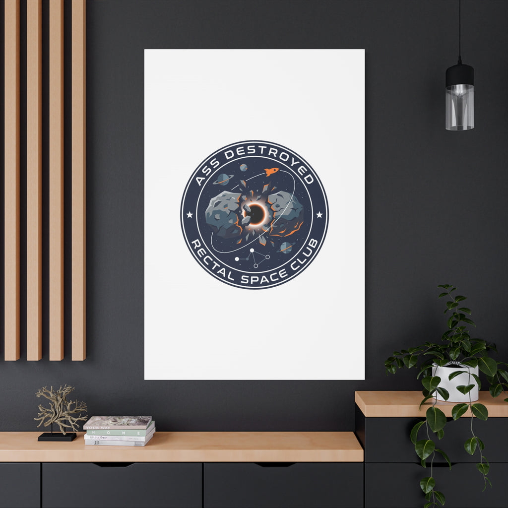 Cosmic Mission Patch Canvas | Space, Rocket, Astronaut, Deep Space