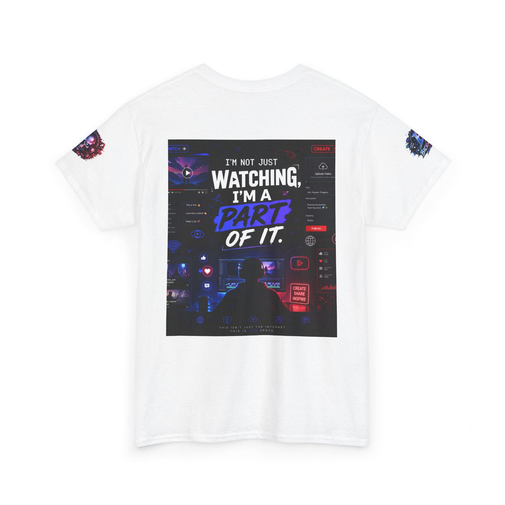 I'm A Part Of It T Shirt — Cyber Night Retro Graphic T-Shirt