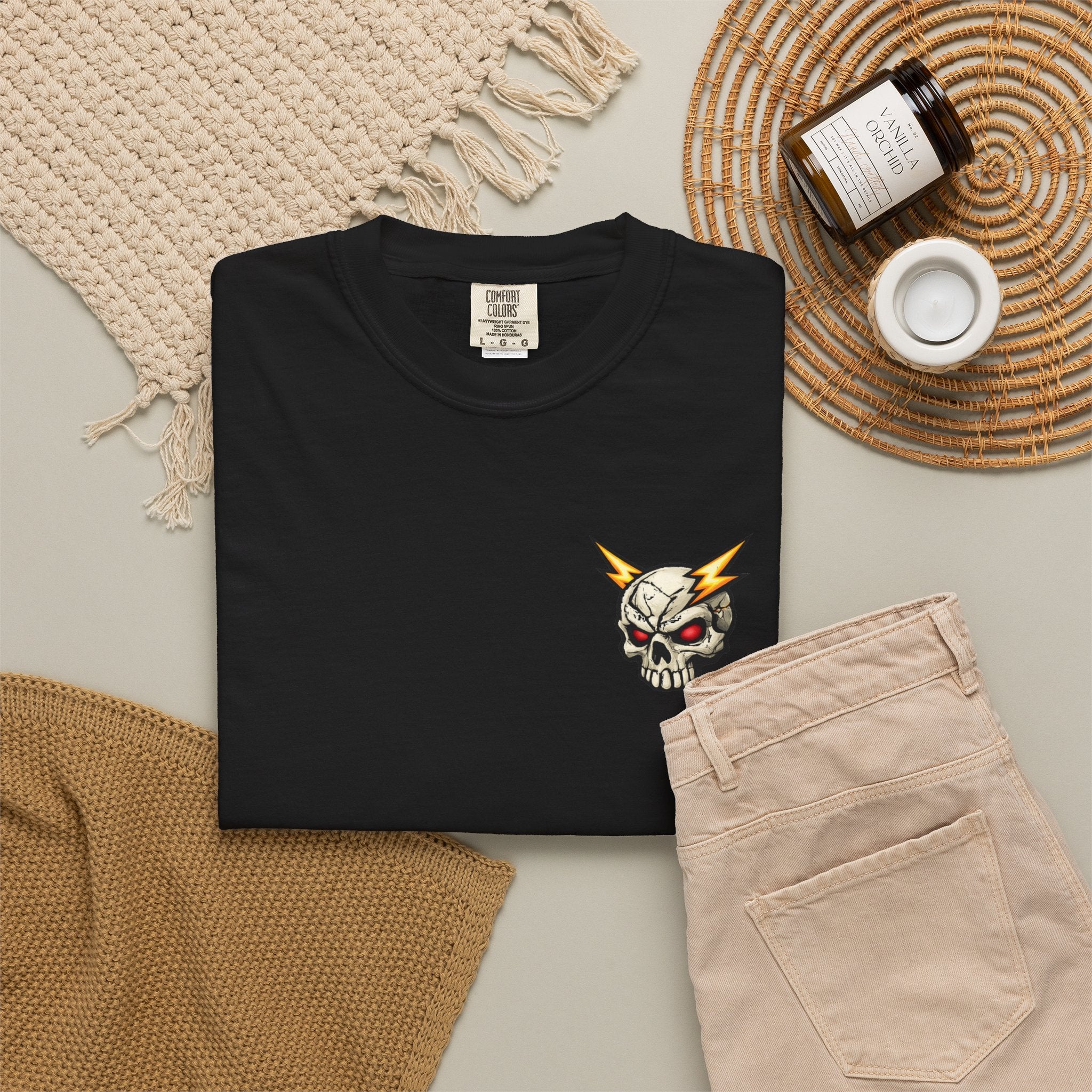 Skull Lightning T-Shirt