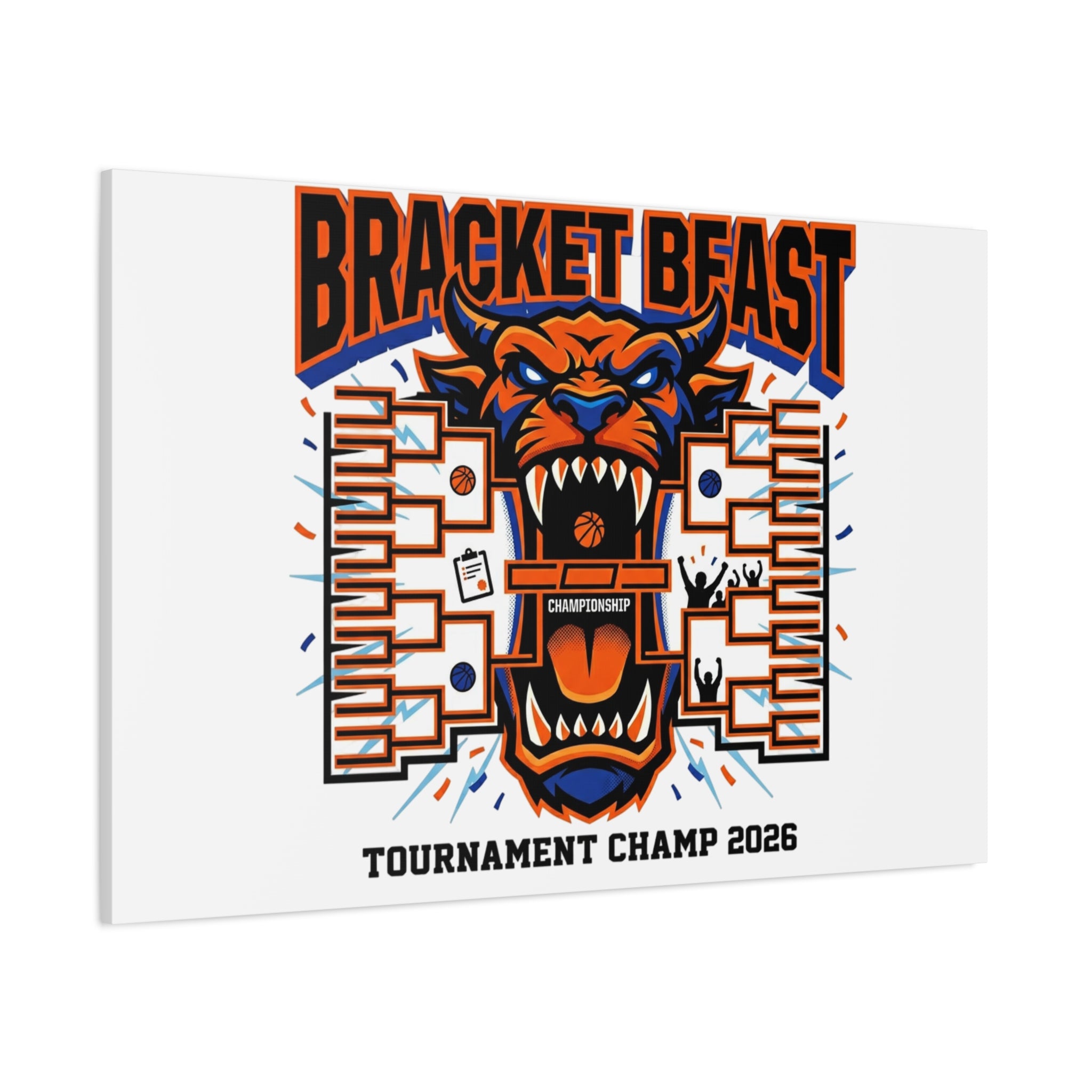 Bracket Beast Canvas | College Tournament Bracket, Gameday Hoops 2026