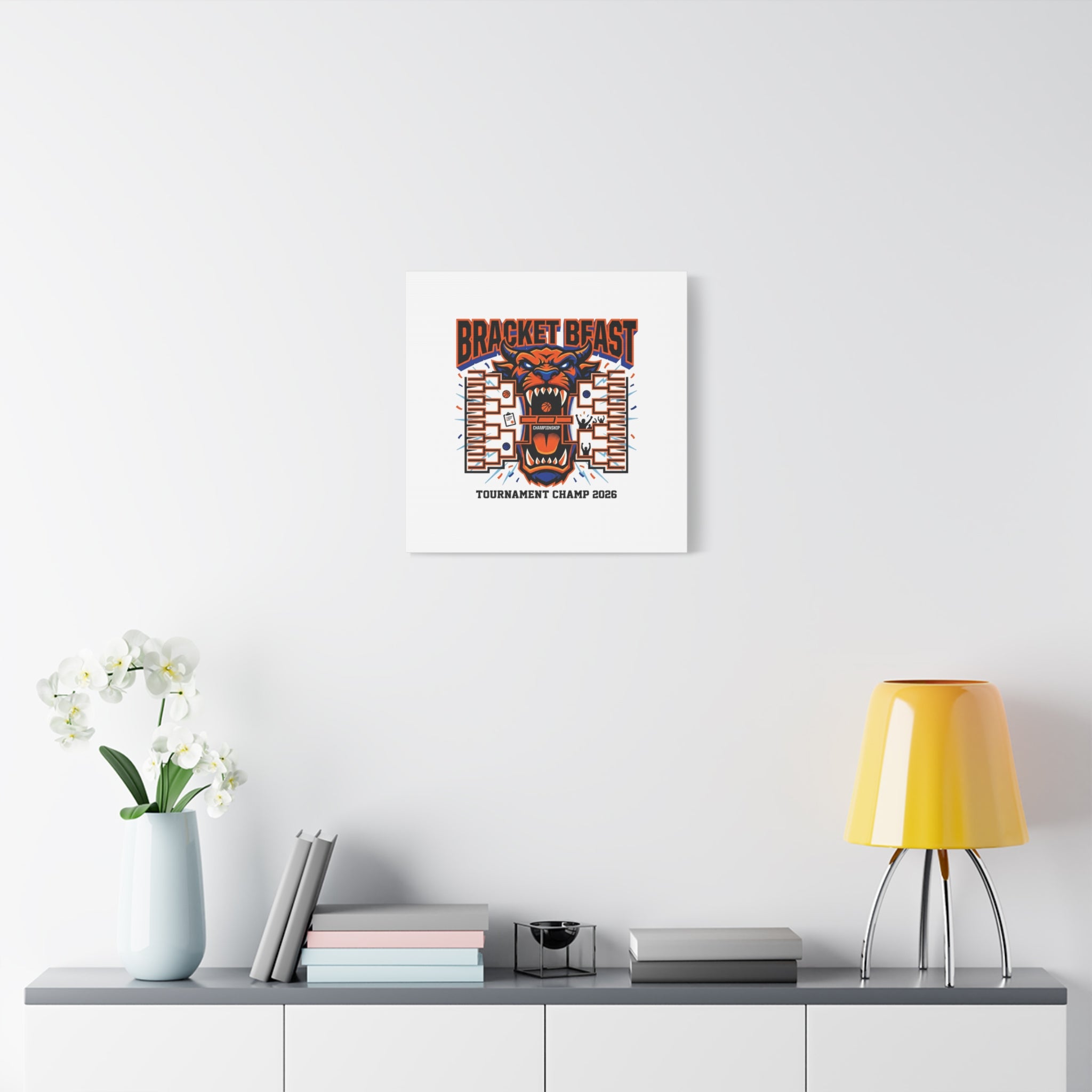 Bracket Beast Canvas | College Tournament Bracket, Gameday Hoops 2026