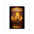 Candle Friends 'The First Flame Beyond the Gate' Square Vinyl Sticker