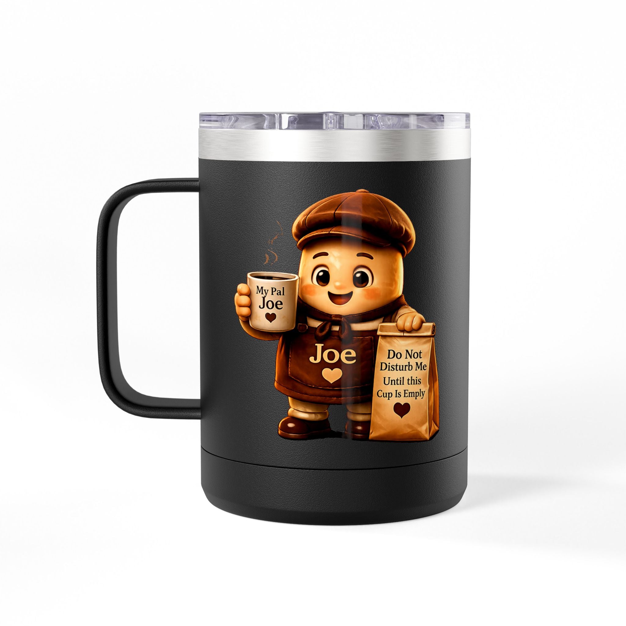 My Pal Joe Coffee Mug Tumbler – 15oz Insulated Coffee Cup