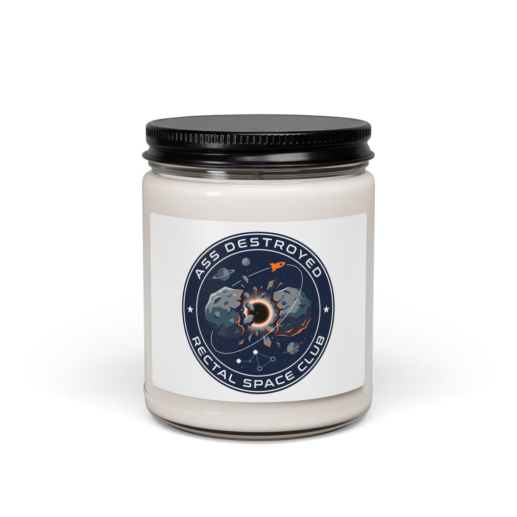 Cosmic Mission Patch Candle, Soy 9oz | Space, Astronaut, Mission Patch