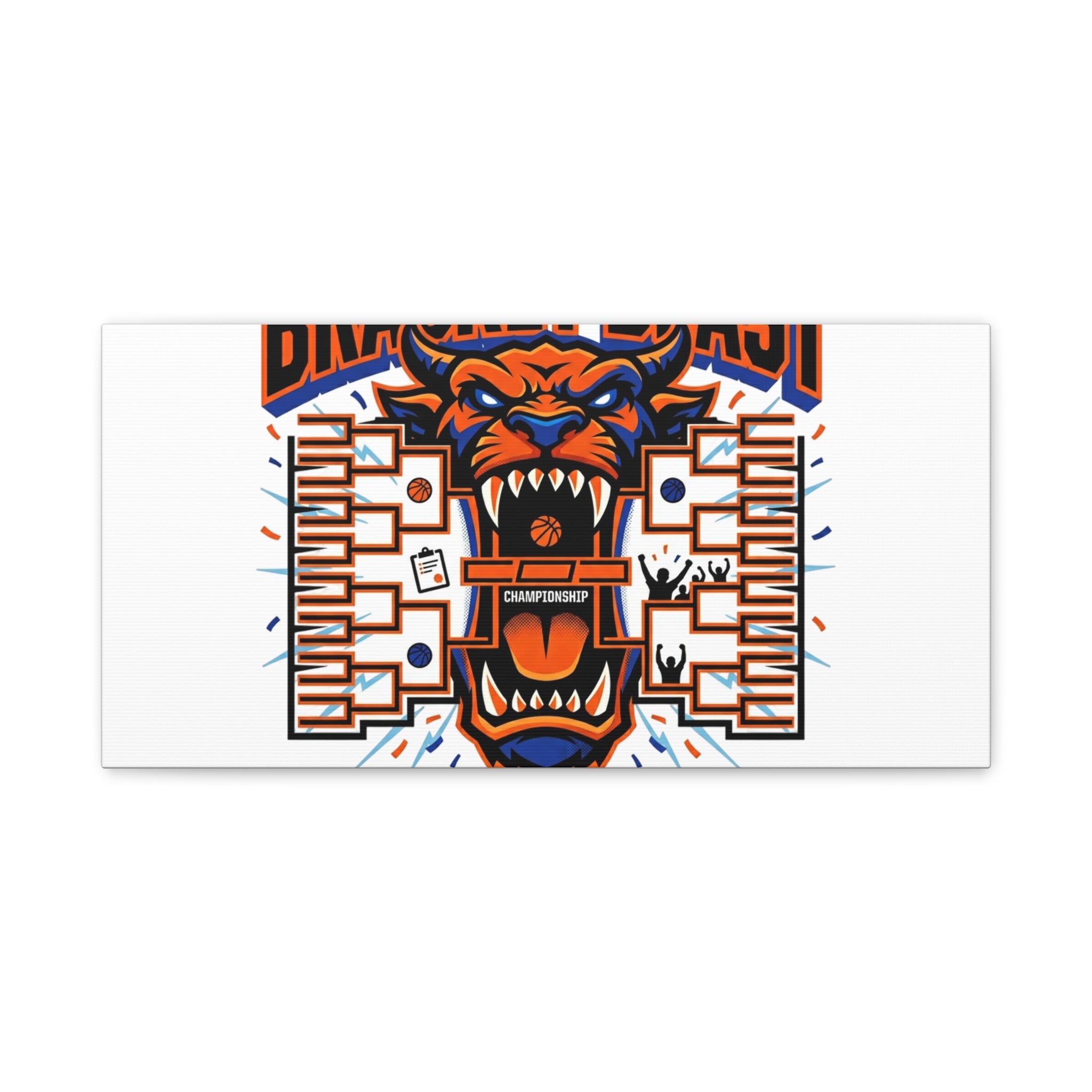 Bracket Beast Canvas | College Tournament Bracket, Gameday Hoops 2026