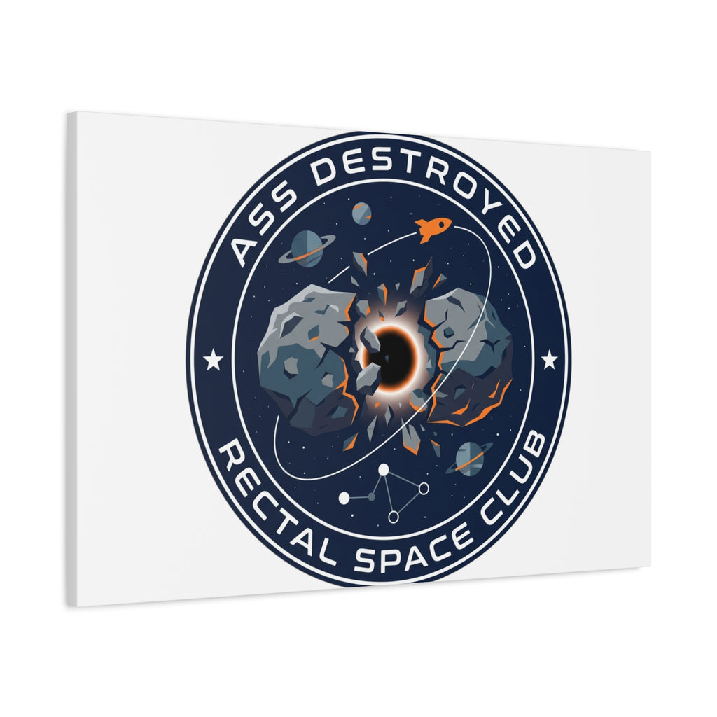 Cosmic Mission Patch Canvas | Space, Rocket, Astronaut, Deep Space