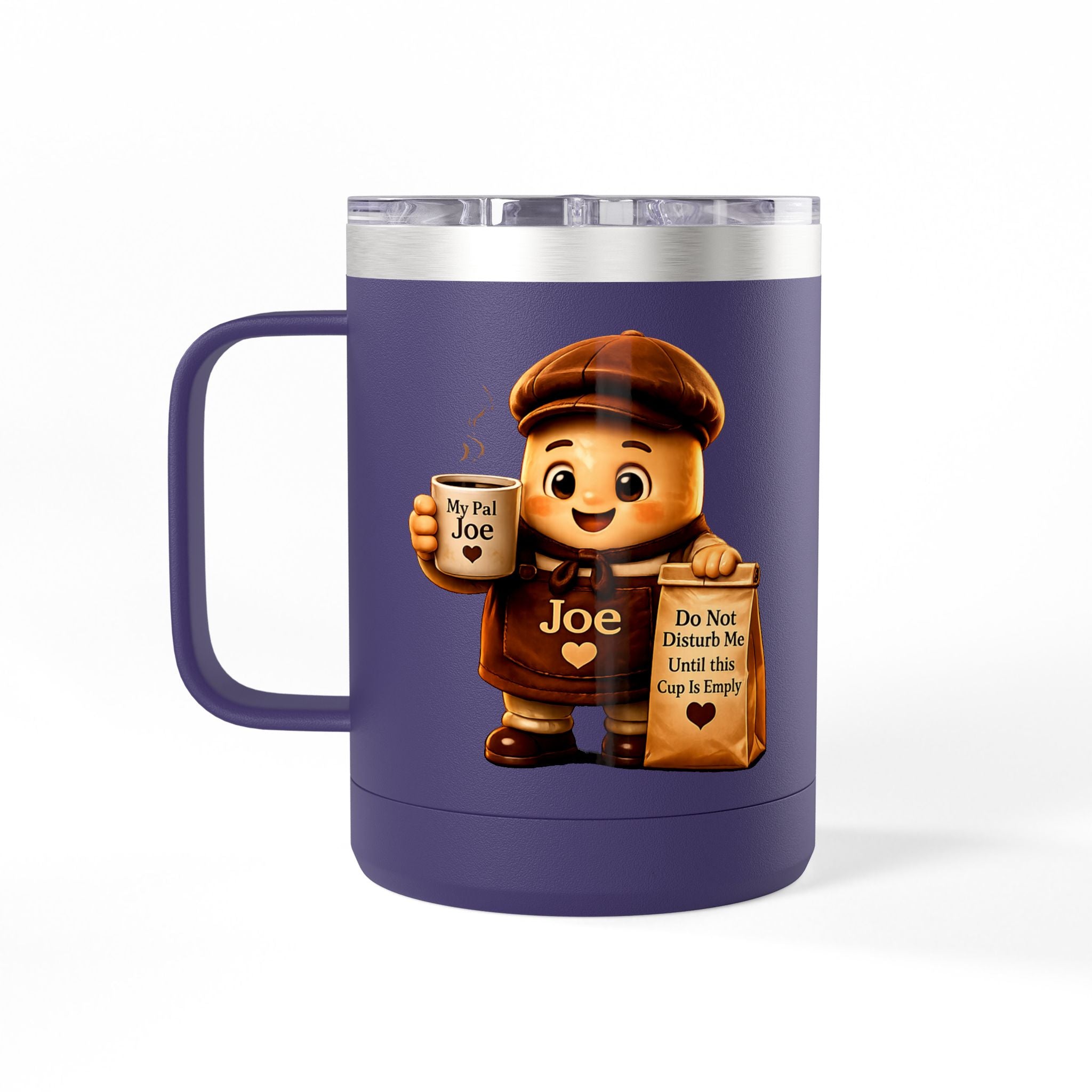 My Pal Joe Coffee Mug Tumbler – 15oz Insulated Coffee Cup