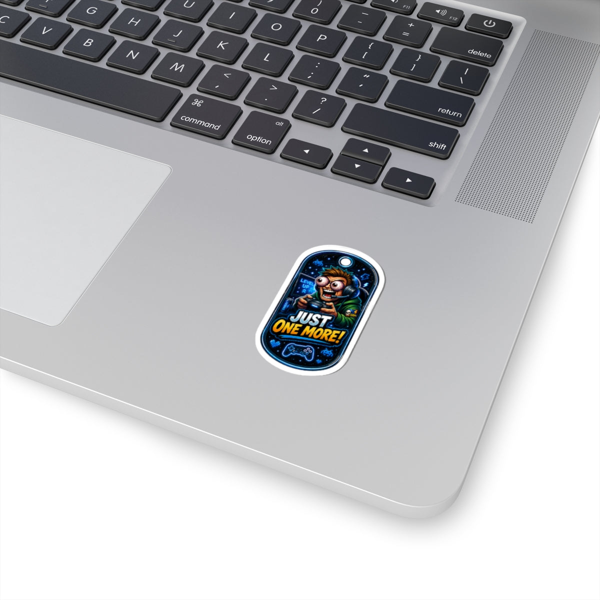 Just One More! Gamer Sticker — Funny Video Game Controller Kiss-Cut Decal