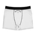 Bicrackez Men's Boxer Briefs — Minimal White AOP Underwear