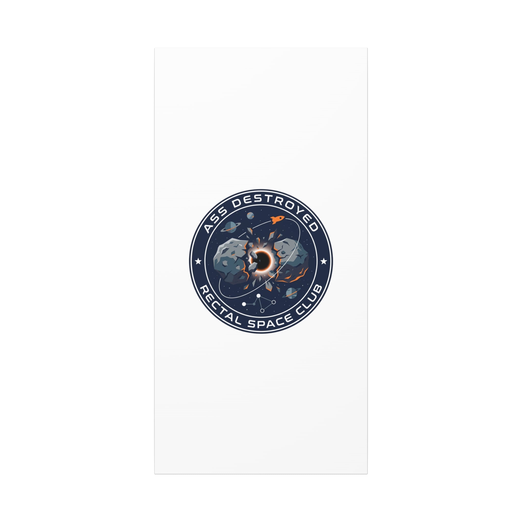 Cosmic Mission Patch Canvas | Space, Rocket, Astronaut, Deep Space