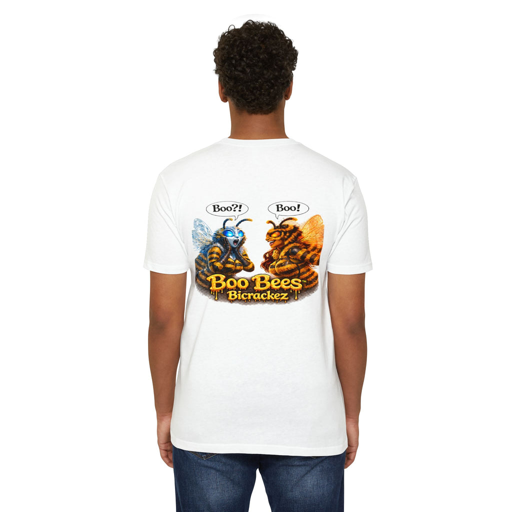 Boo Bees Graphic T-Shirt — 'Boo? Boo!' Bee Halloween Tee