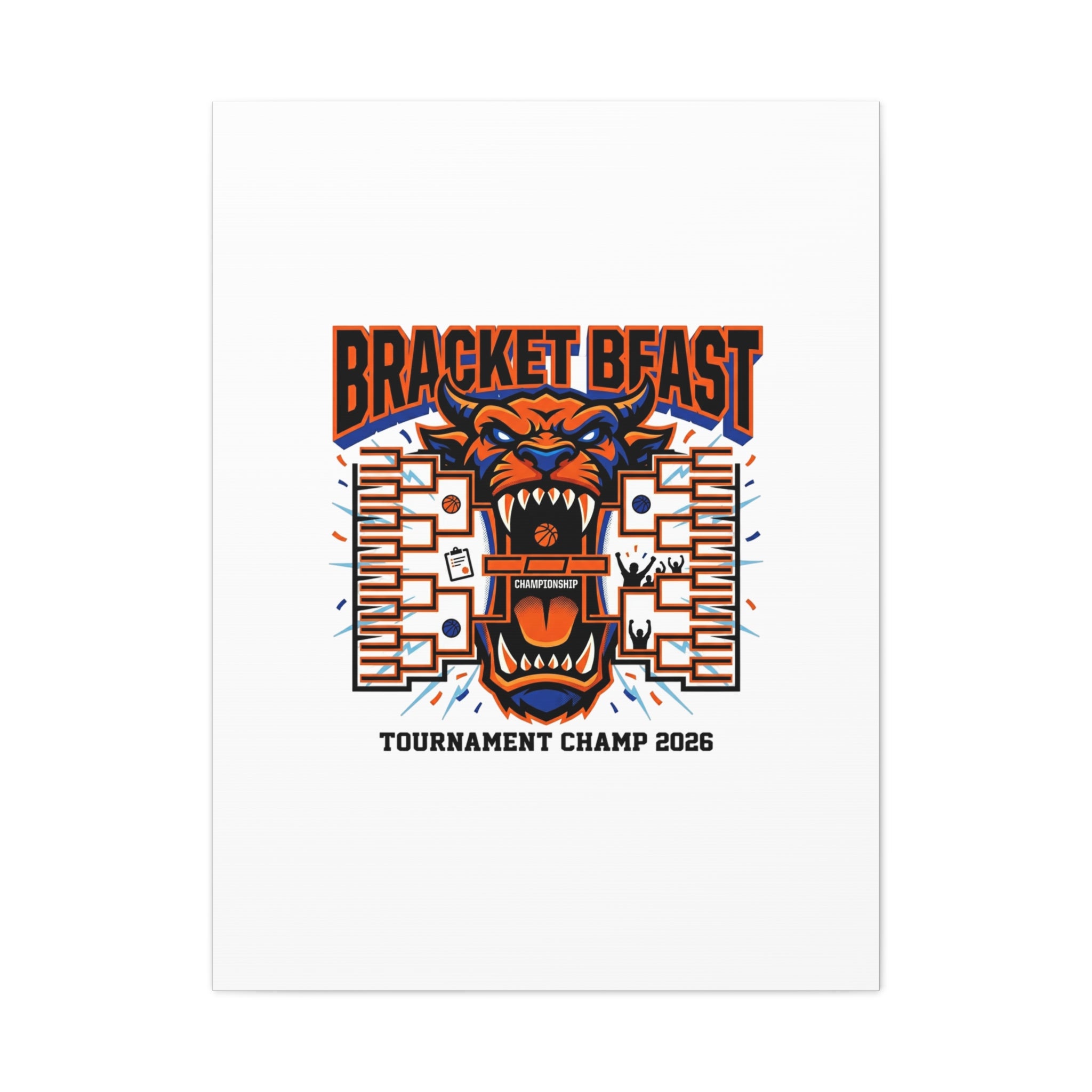 Bracket Beast Canvas | College Tournament Bracket, Gameday Hoops 2026