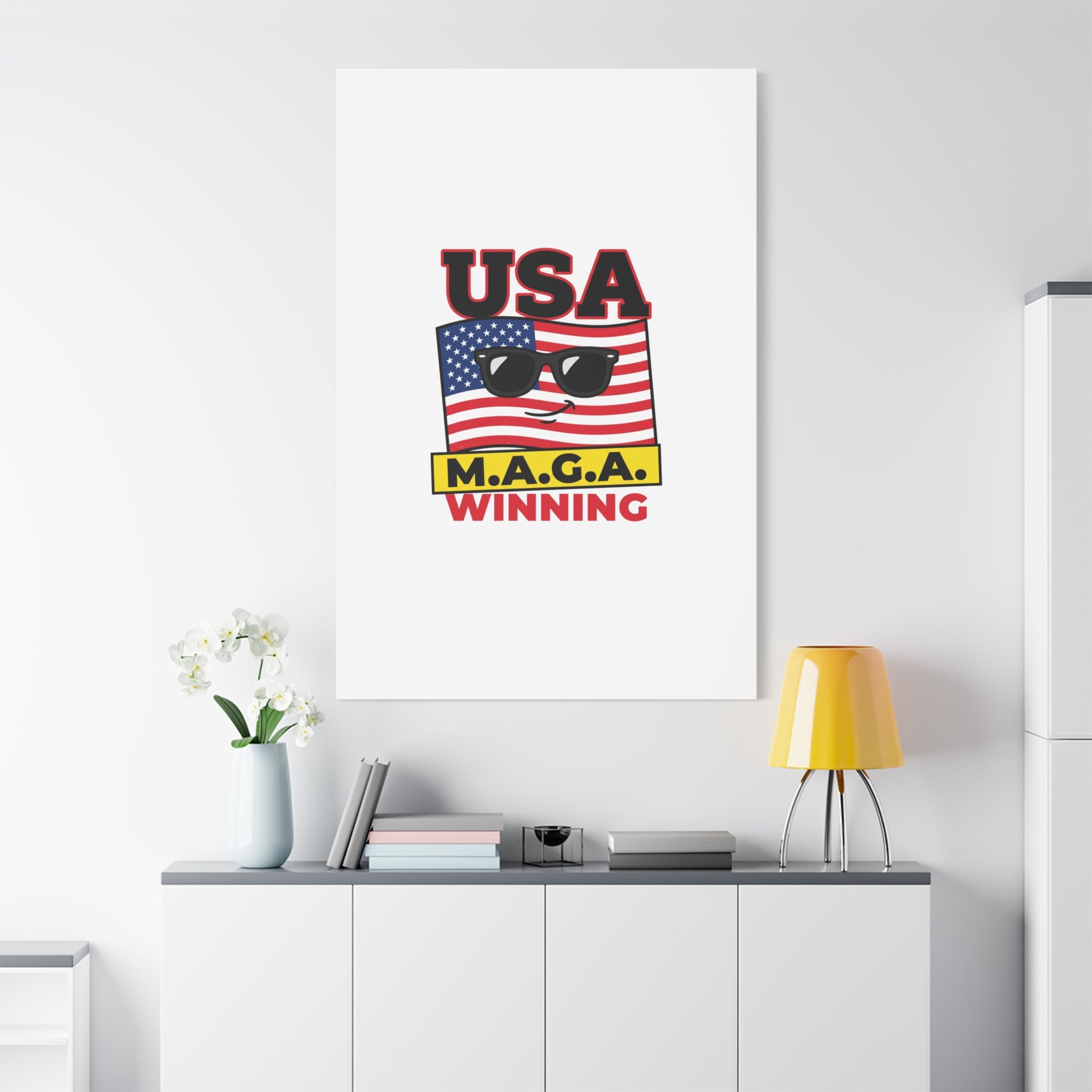 USA winning Canvas