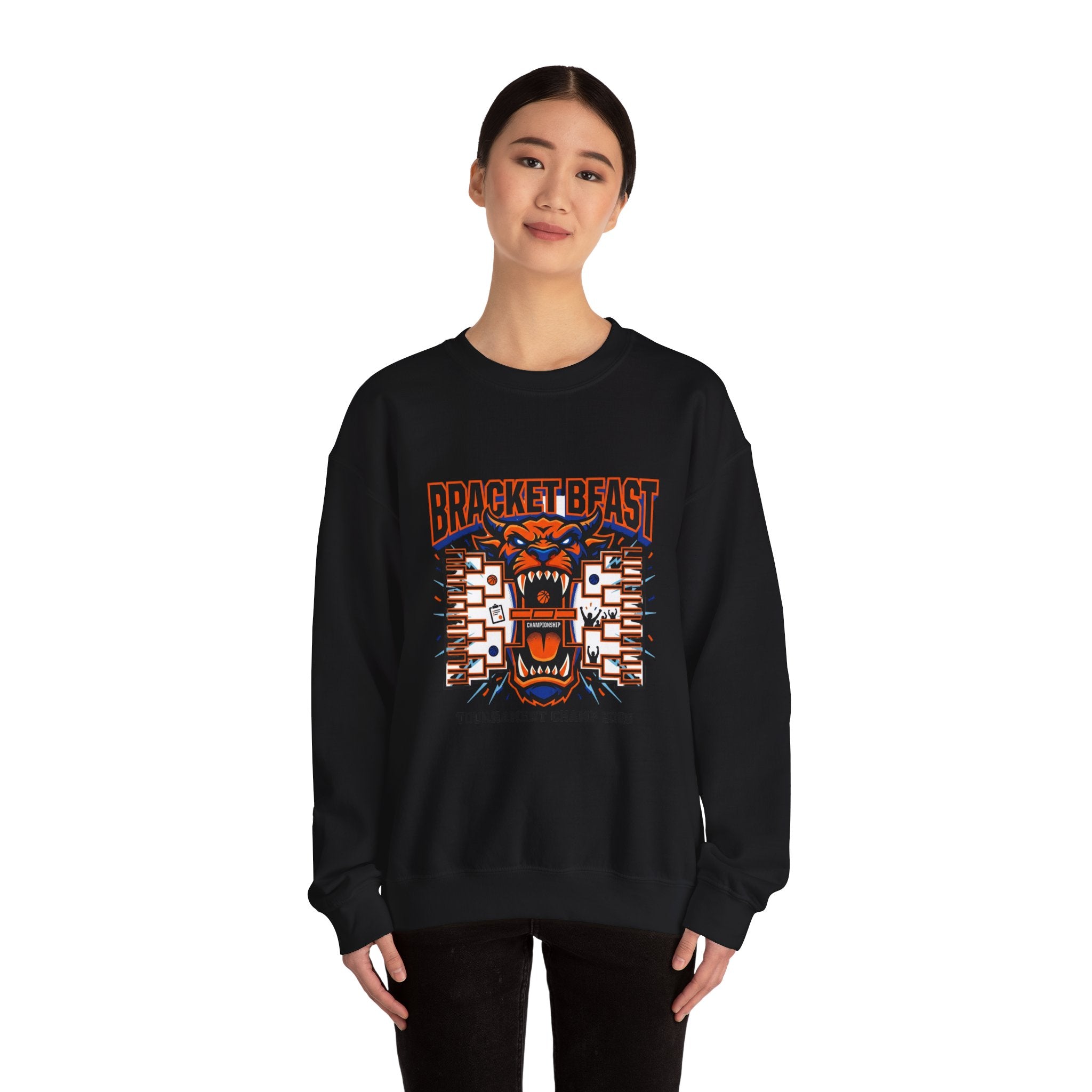 Bracket Beast Sweatshirt | college tournament, bracket hoops