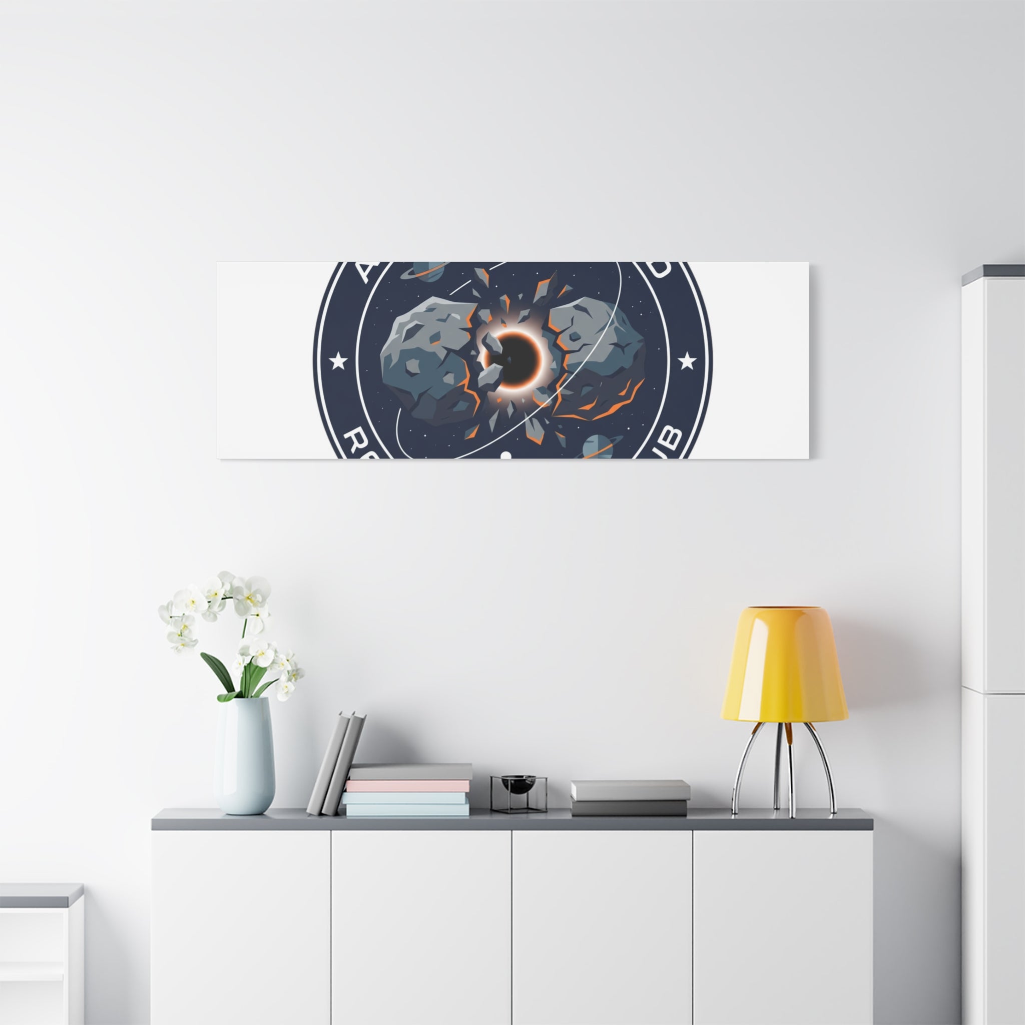 Cosmic Mission Patch Canvas | Space, Rocket, Astronaut, Deep Space