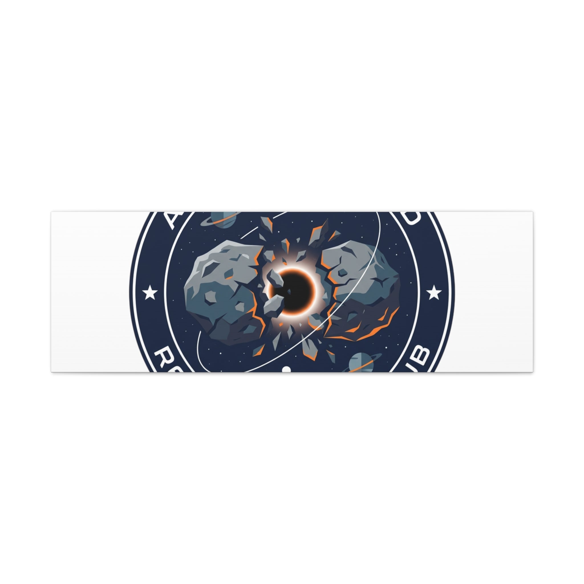 Cosmic Mission Patch Canvas | Space, Rocket, Astronaut, Deep Space