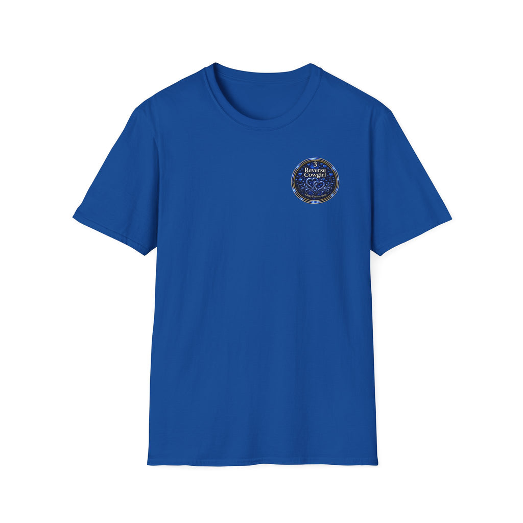 Reverse Cowgirl T‑Shirt — Orgy Coin 3