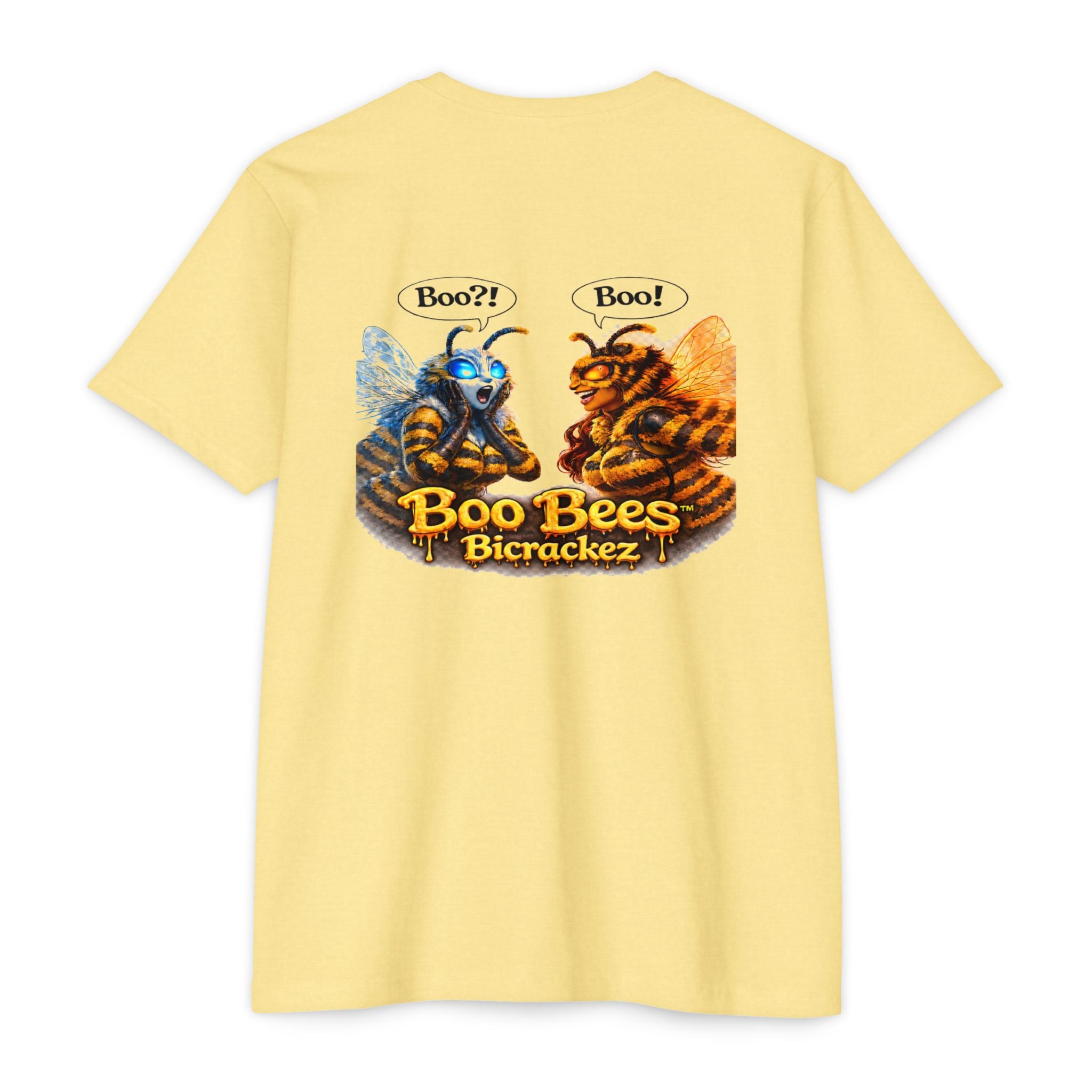 Boo Bees Graphic T-Shirt — 'Boo? Boo!' Bee Halloween Tee