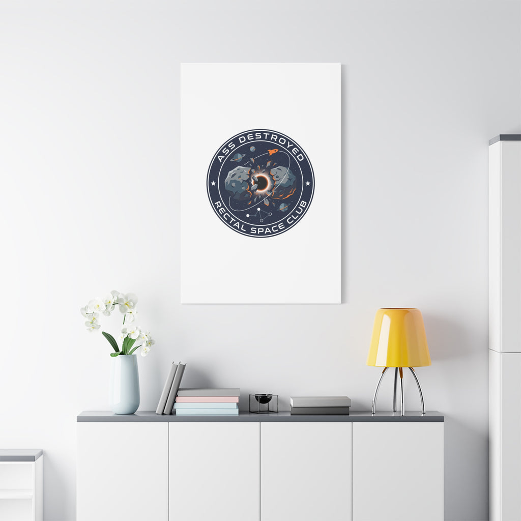 Cosmic Mission Patch Canvas | Space, Rocket, Astronaut, Deep Space