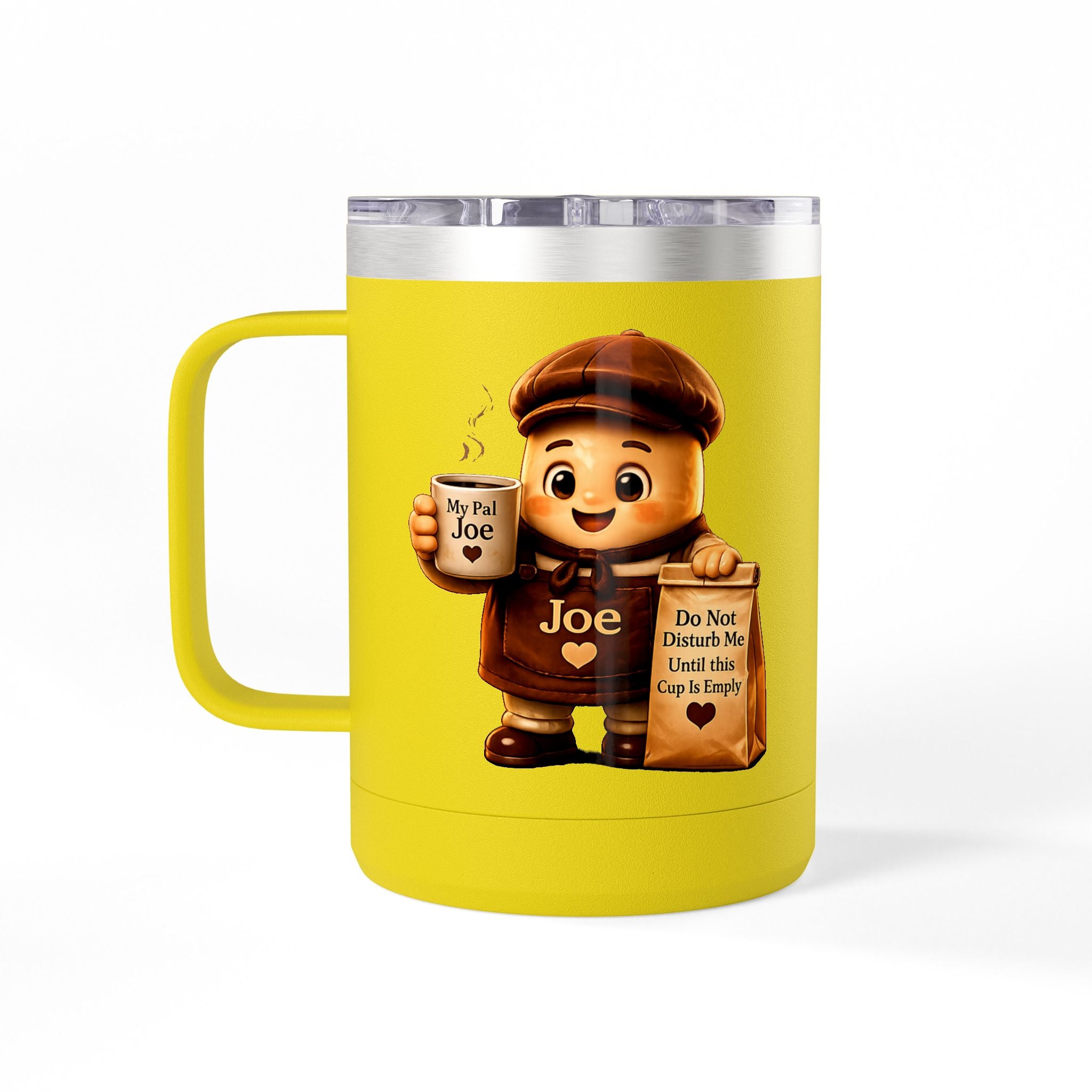 My Pal Joe Coffee Mug Tumbler – 15oz Insulated Coffee Cup