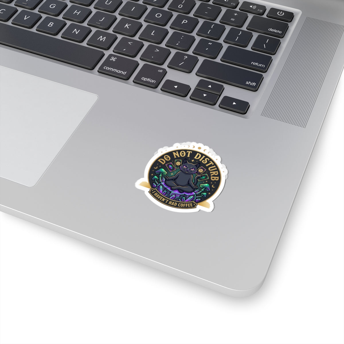 Do Not Disturb — Kiss-Cut Sticker | witchy, goblincore, celestial vibes