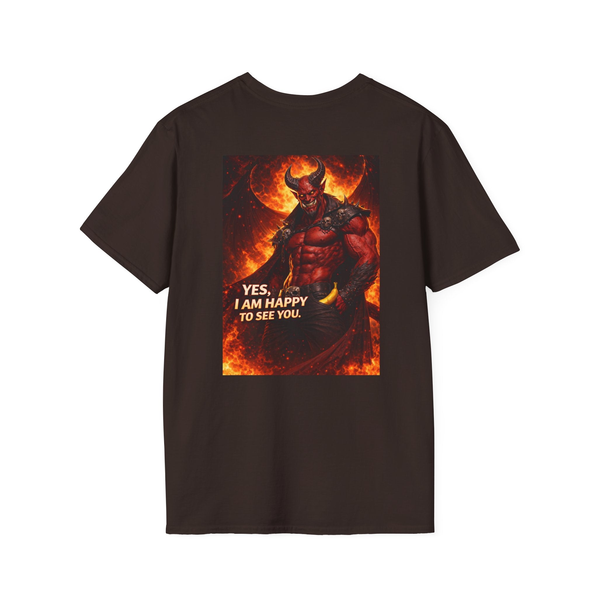 Standing Seven Orgy Coin Graphic T-Shirt