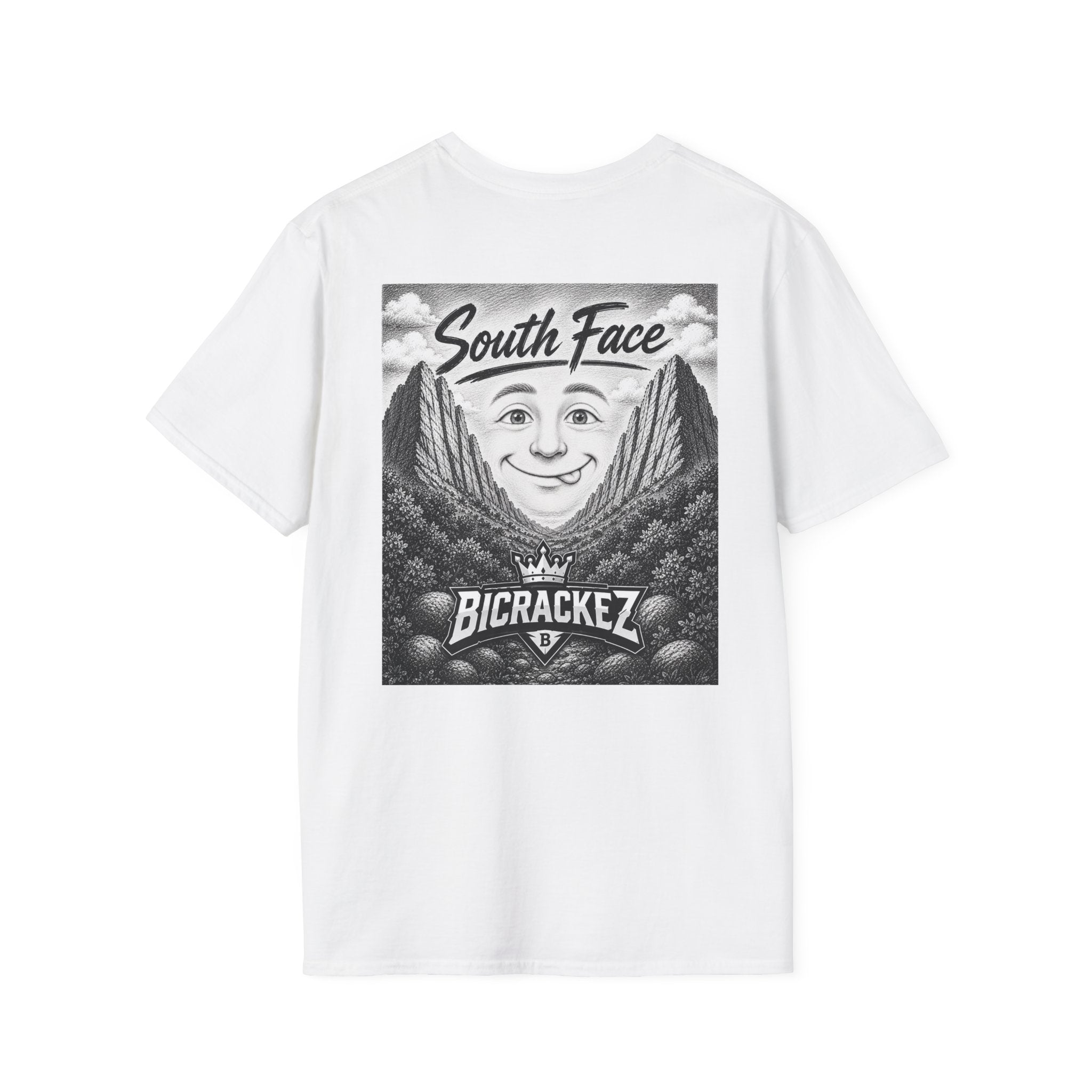 South Face Graphic Tee —Orgy Coin 9- Oral