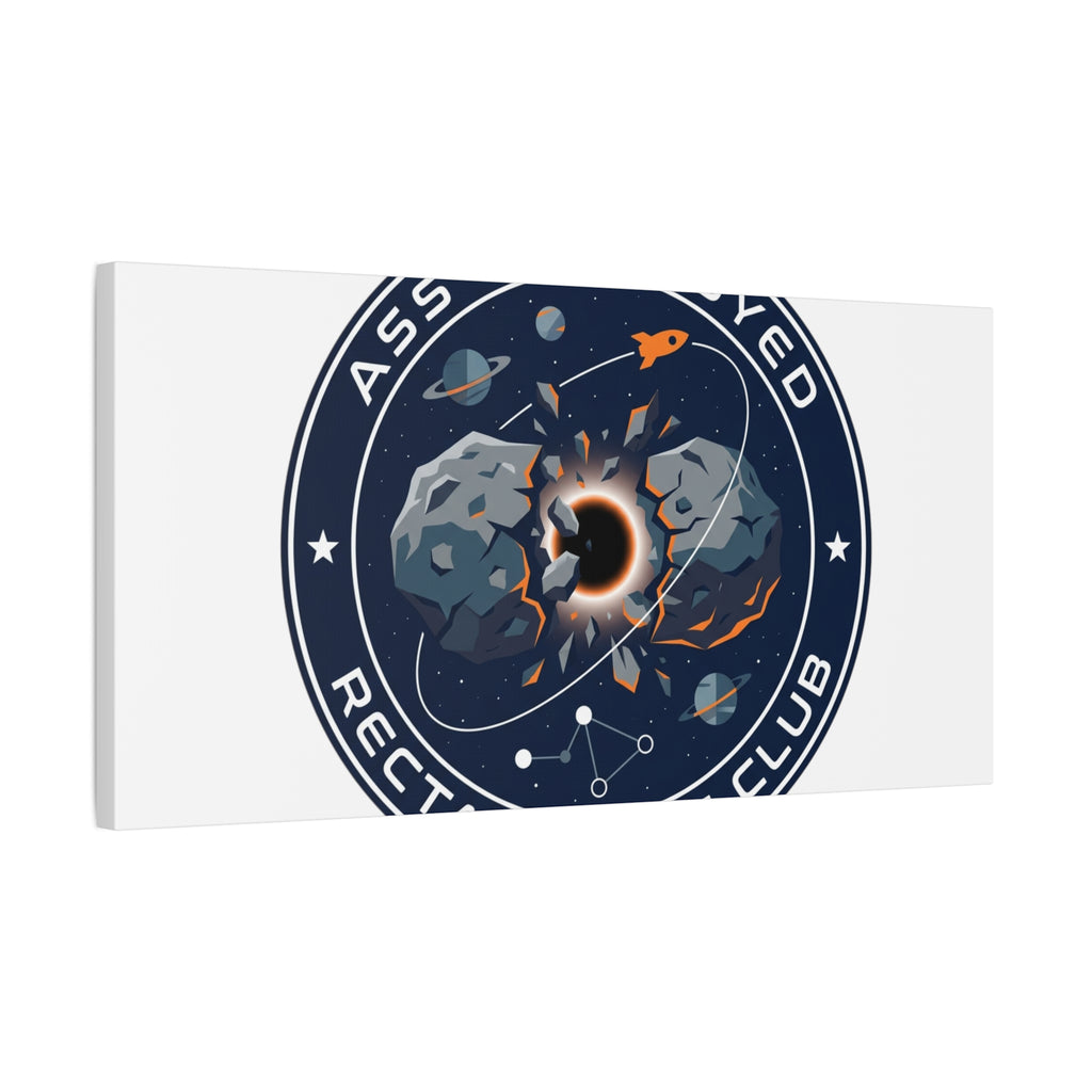 Cosmic Mission Patch Canvas | Space, Rocket, Astronaut, Deep Space