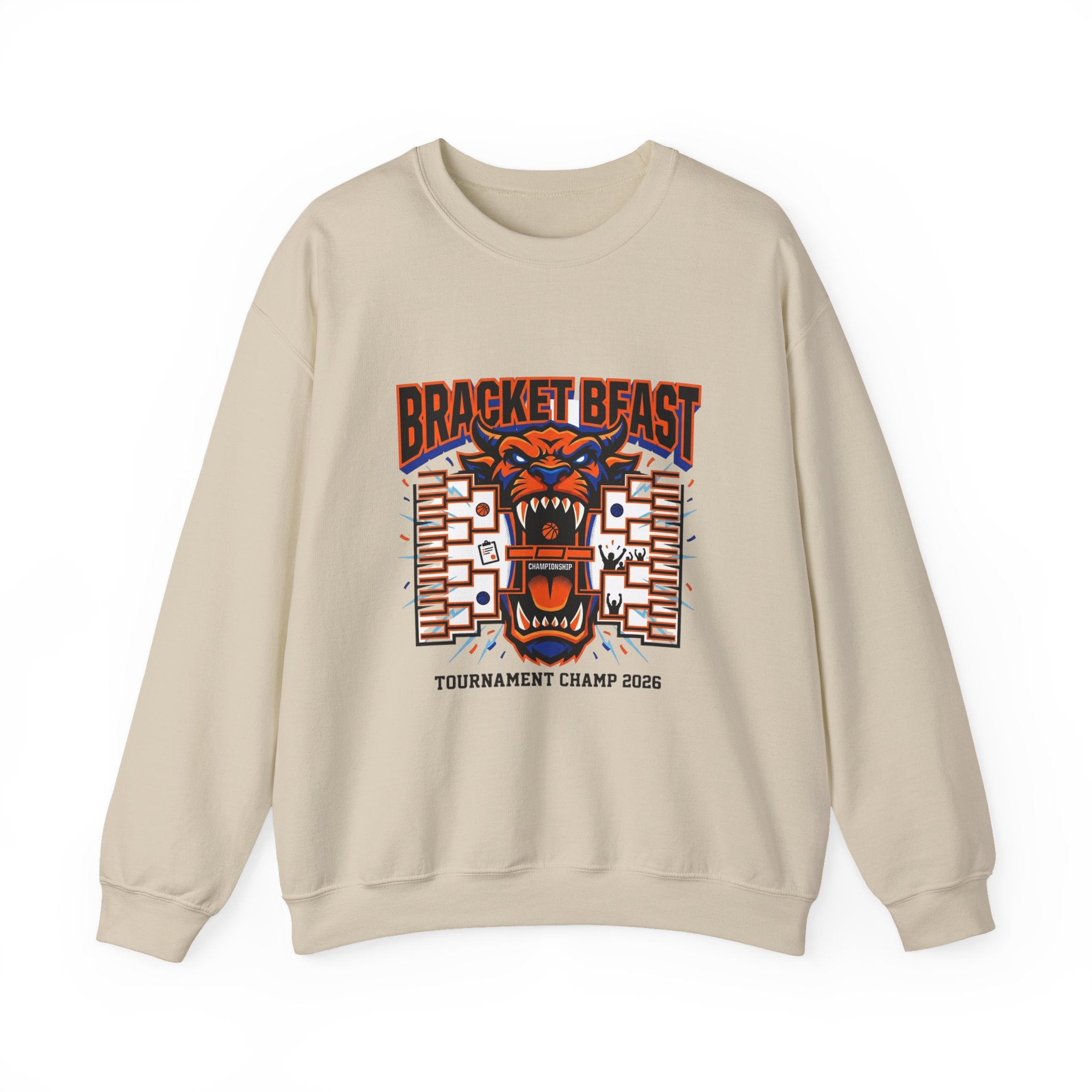 Bracket Beast Sweatshirt | college tournament, bracket hoops