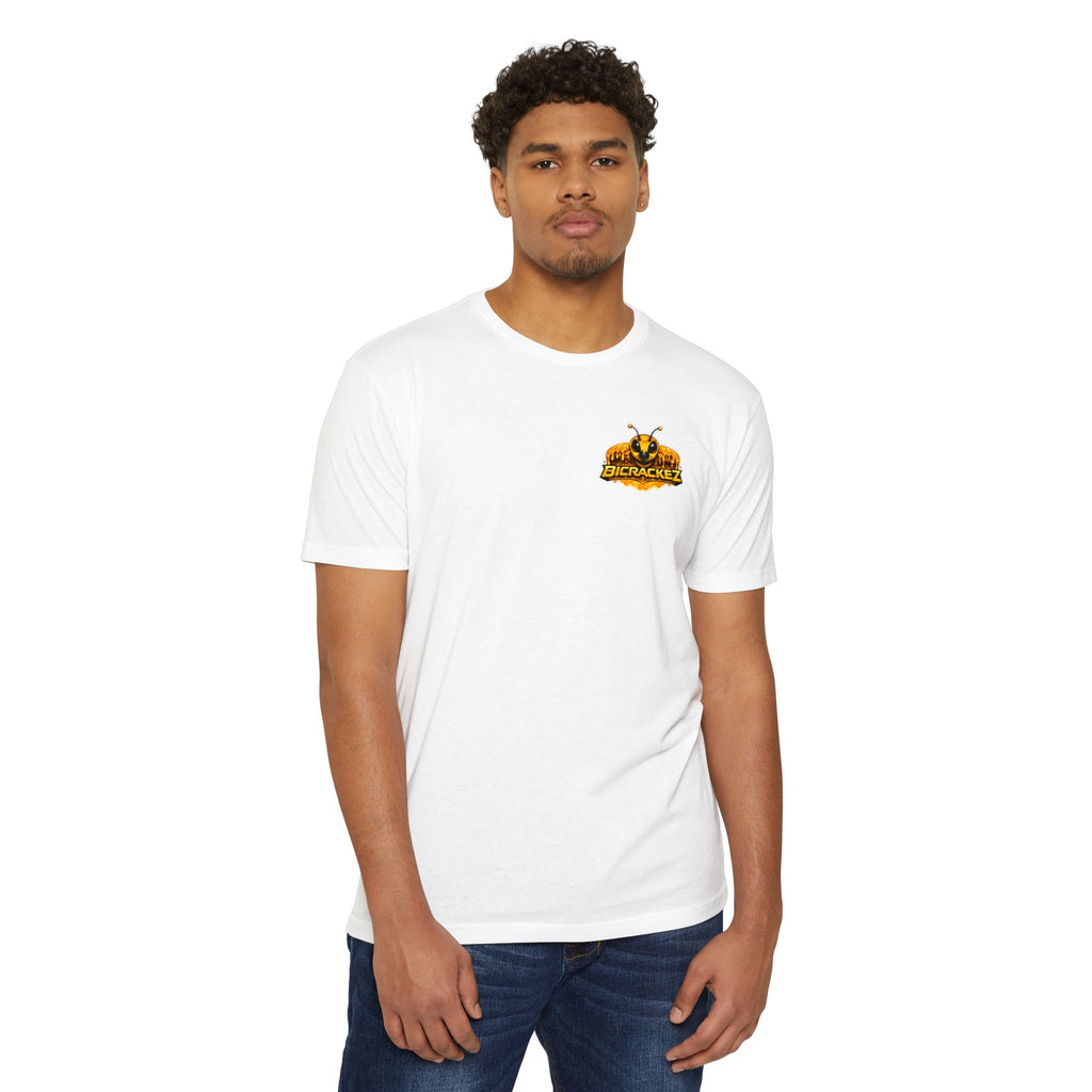 Bee Team Graphic T-Shirt — 'The Bee Team Bcrackez' Cartoon Logo Tee
