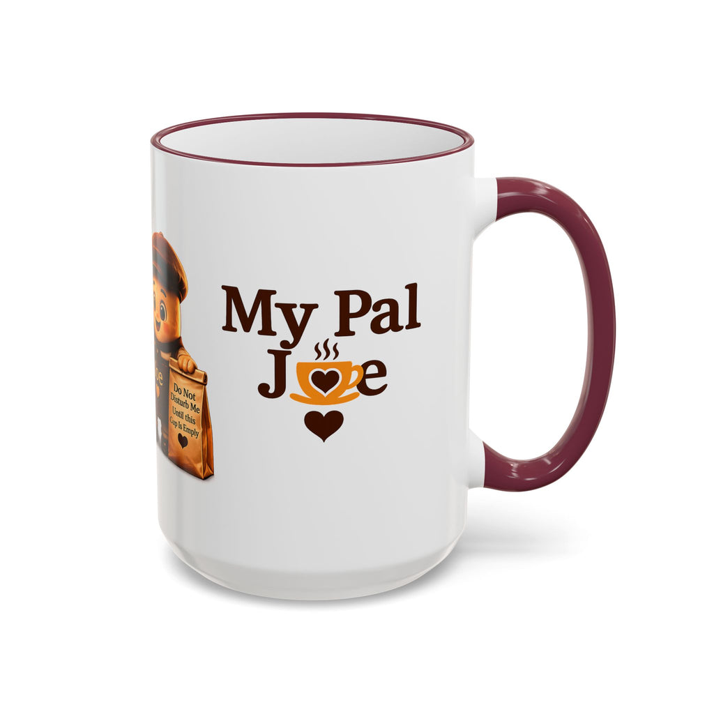 Running on Hope and Caffeine — 'My First Cup of Joe' Vintage Coffee Character (11oz/15oz)