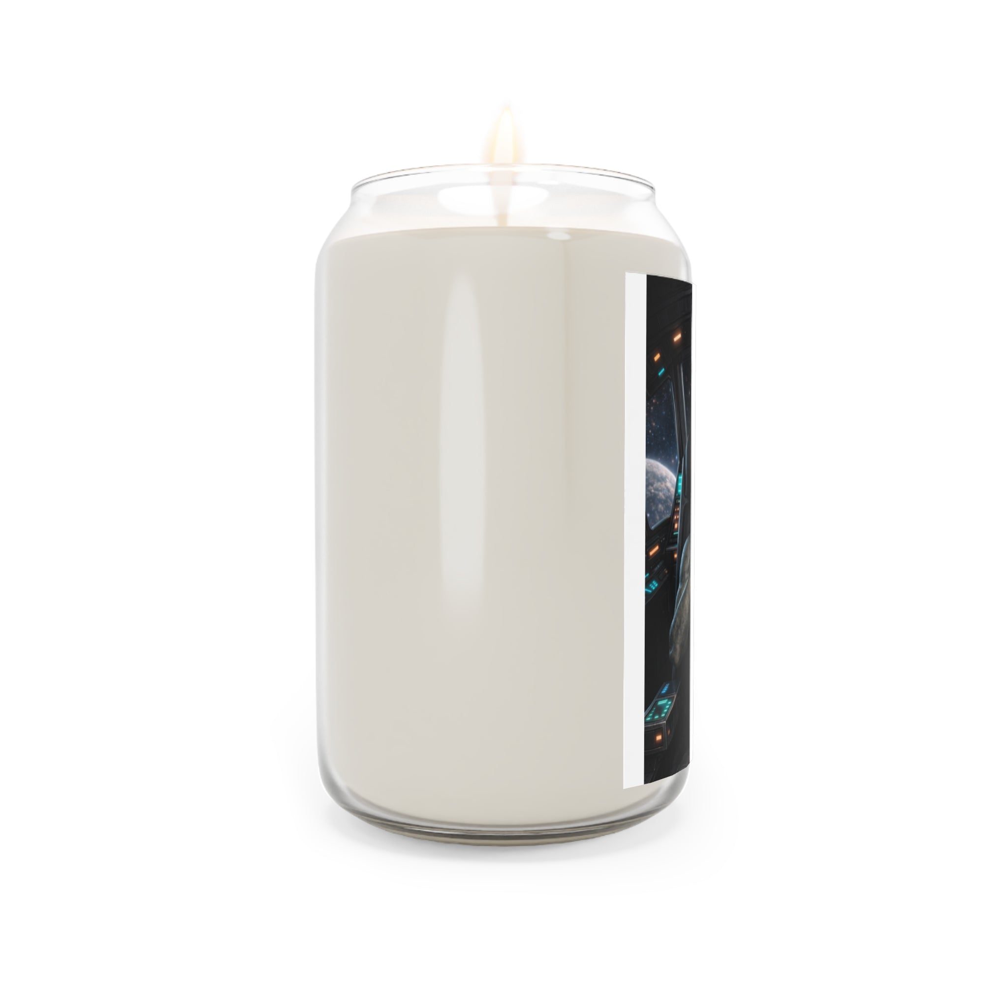 Alien Pilot Scented Soy Candle — 13.75oz Spacecraft Vibe