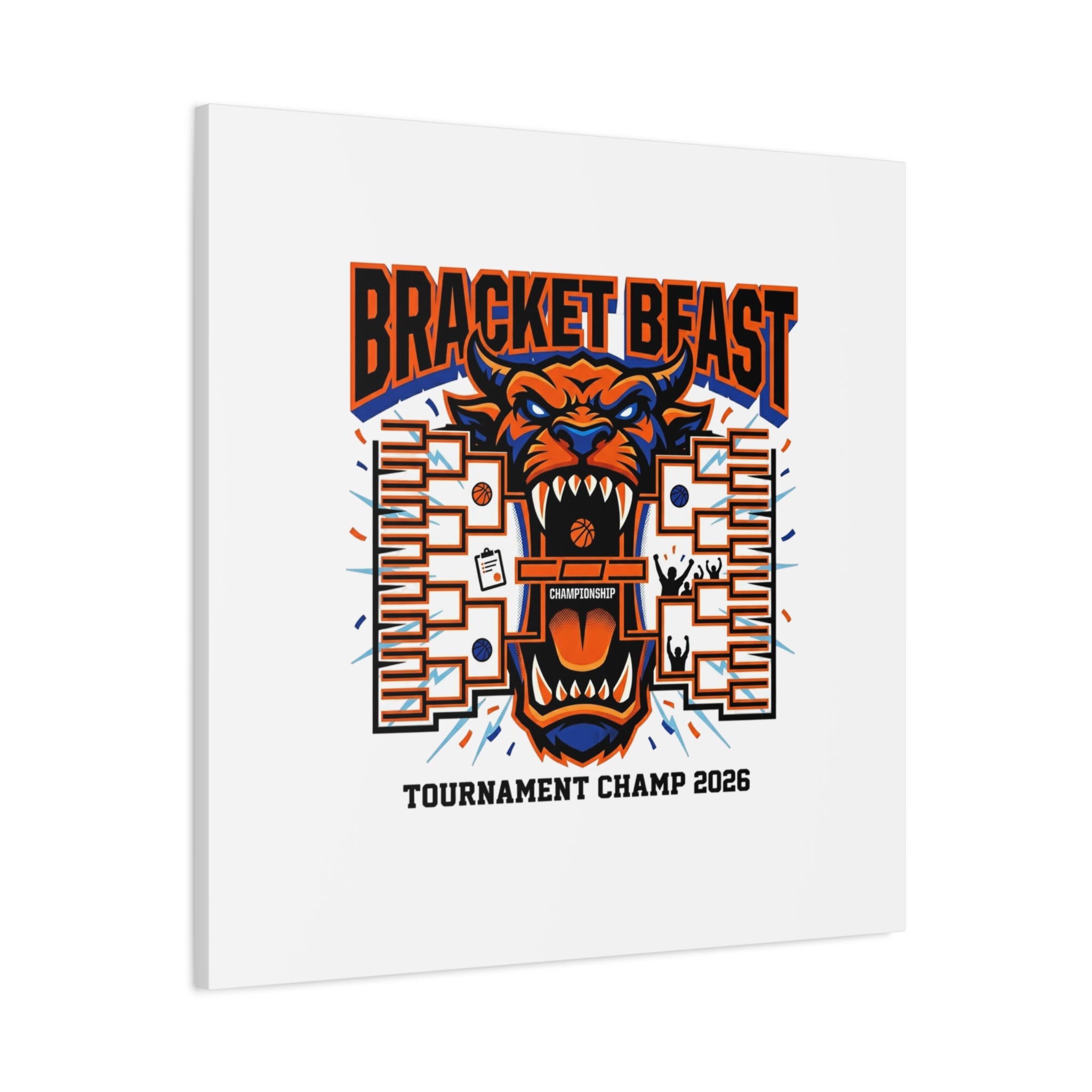 Bracket Beast Canvas | College Tournament Bracket, Gameday Hoops 2026