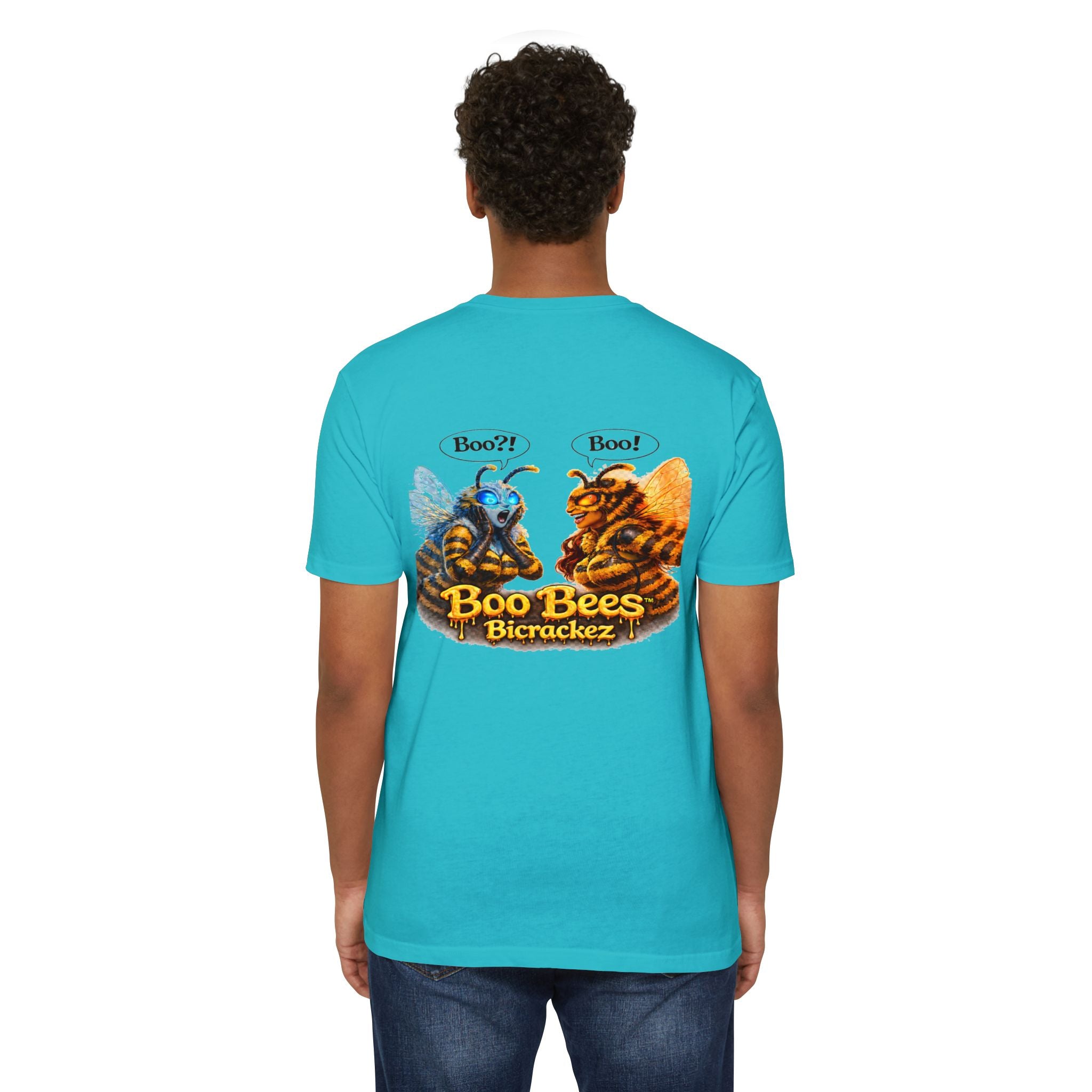 Boo Bees Graphic T-Shirt — 'Boo? Boo!' Bee Halloween Tee