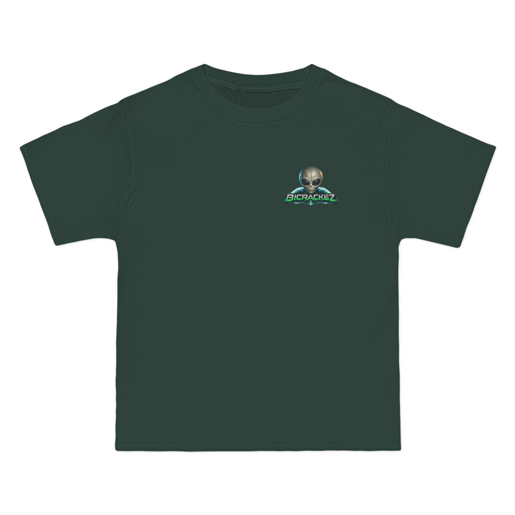 Alien Meditation Graphic T-Shirt — 'See No Evil' Trio Sci‑Fi Tee