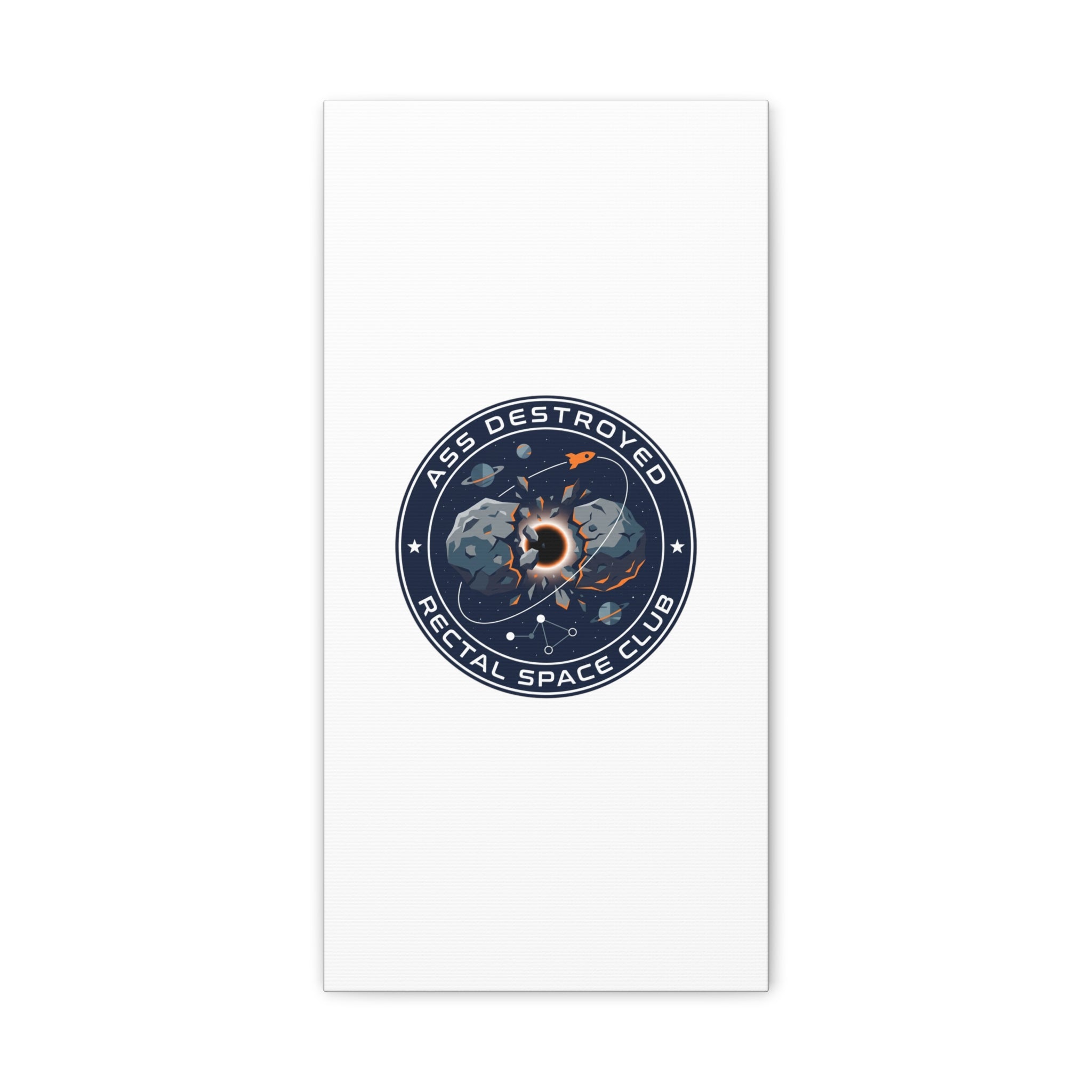 Cosmic Mission Patch Canvas | Space, Rocket, Astronaut, Deep Space