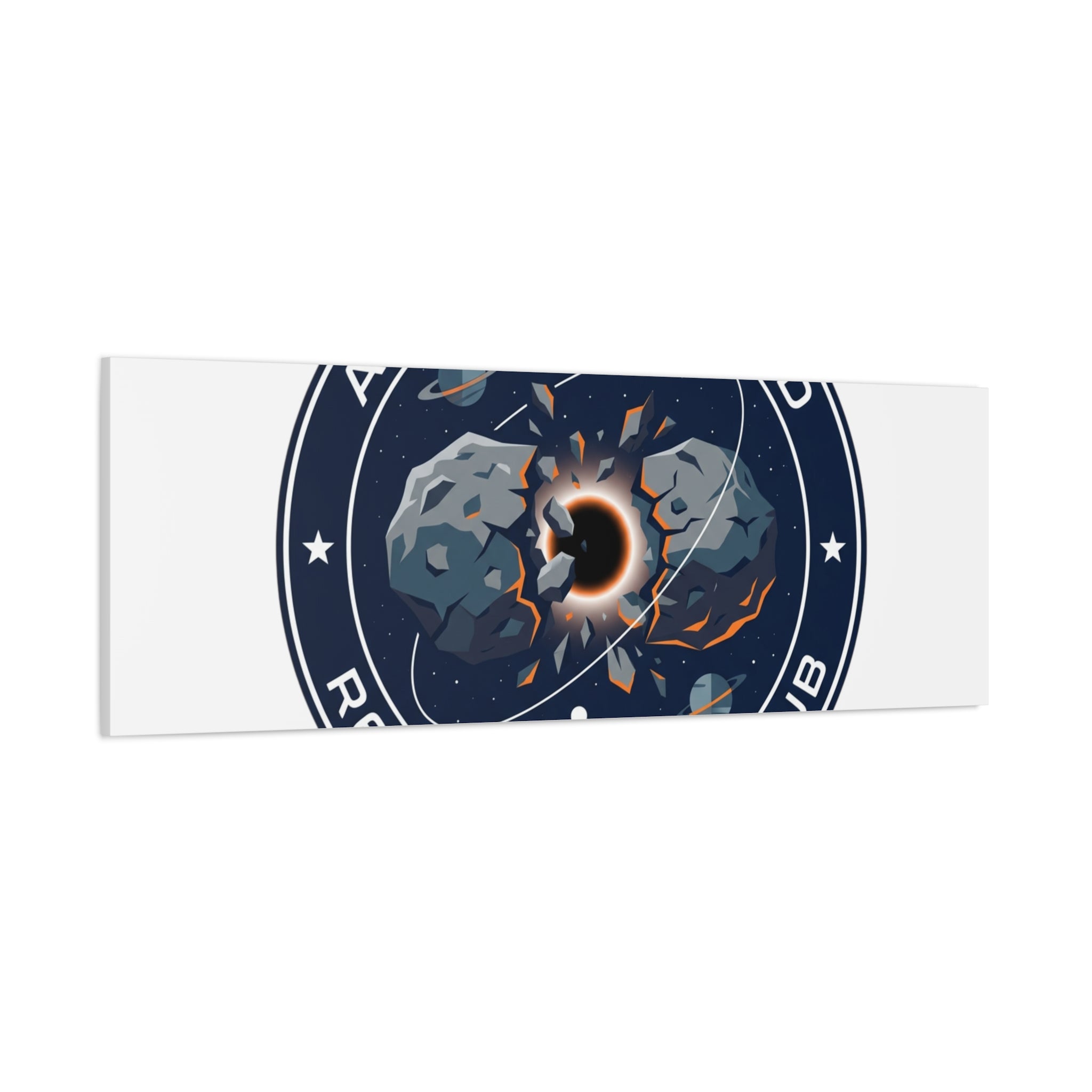 Cosmic Mission Patch Canvas | Space, Rocket, Astronaut, Deep Space