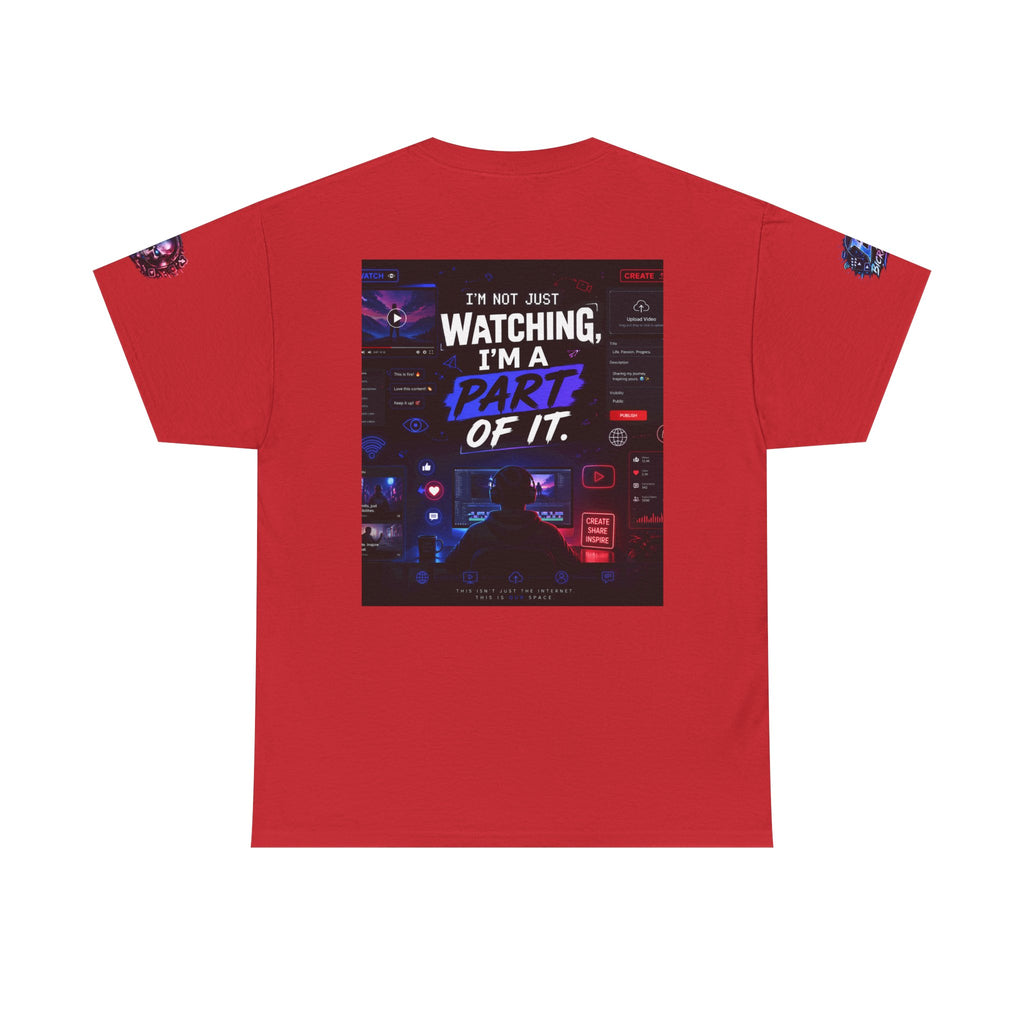 I'm A Part Of It T Shirt — Cyber Night Retro Graphic T-Shirt