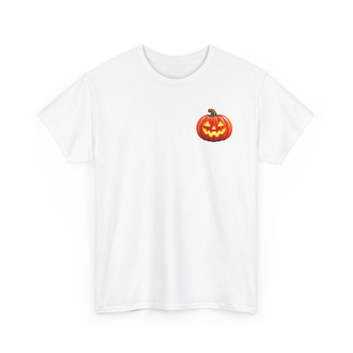 Halloween Raccoon Tee — Cute Jack-o'-Lantern "Happy Halloween" Shirt