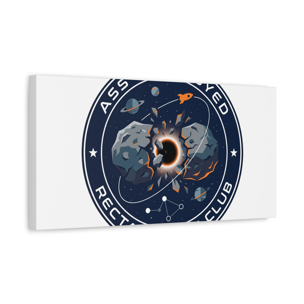 Cosmic Mission Patch Canvas | Space, Rocket, Astronaut, Deep Space