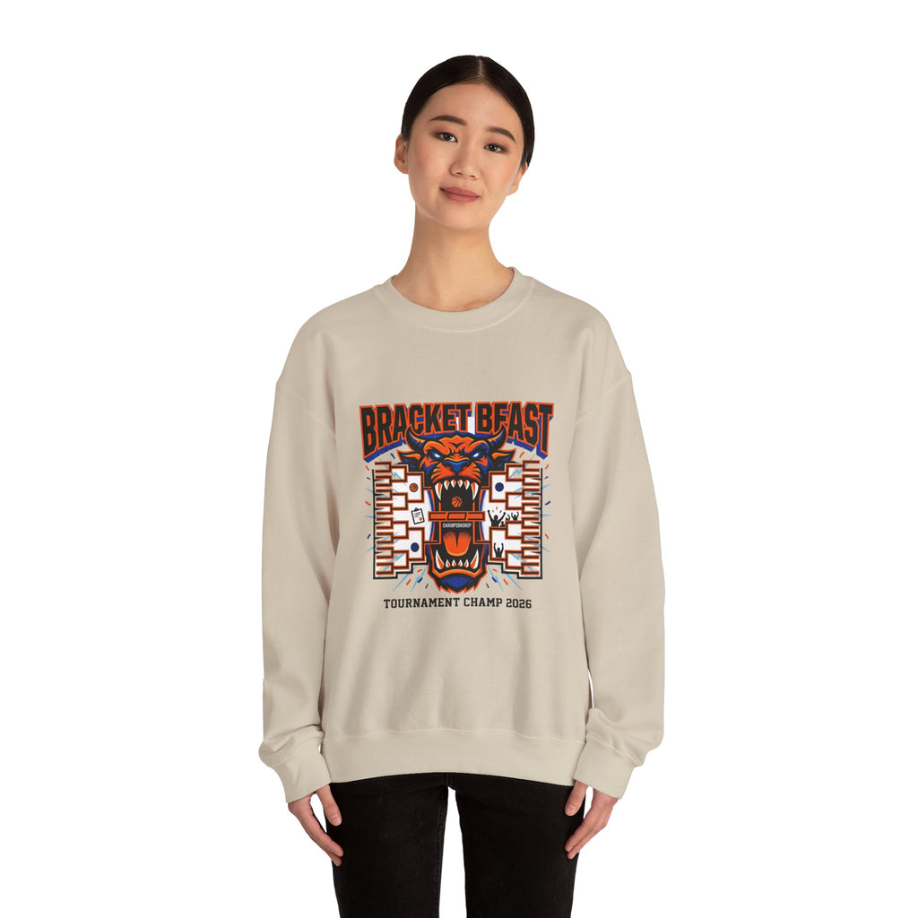 Bracket Beast Sweatshirt | college tournament, bracket hoops