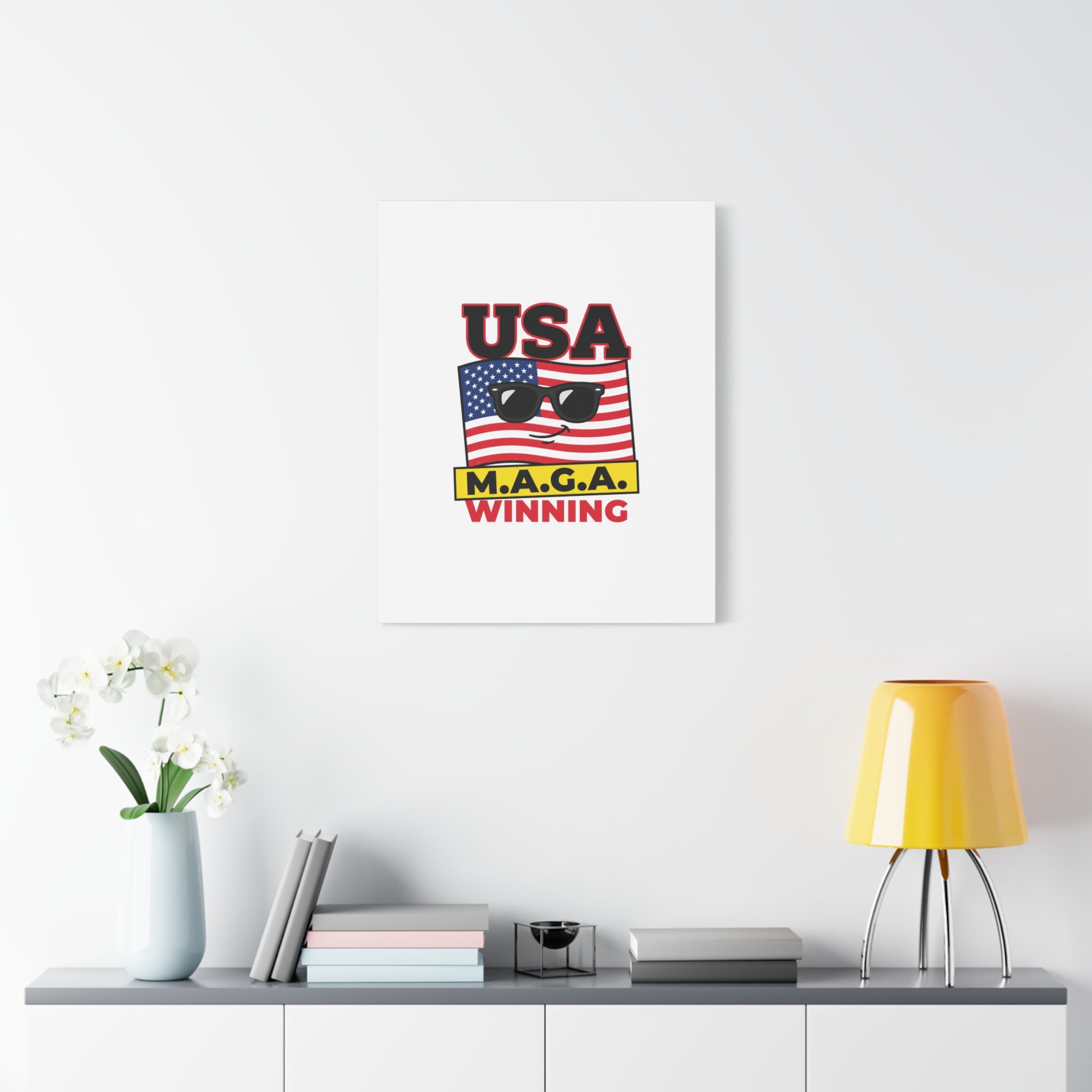 USA winning Canvas