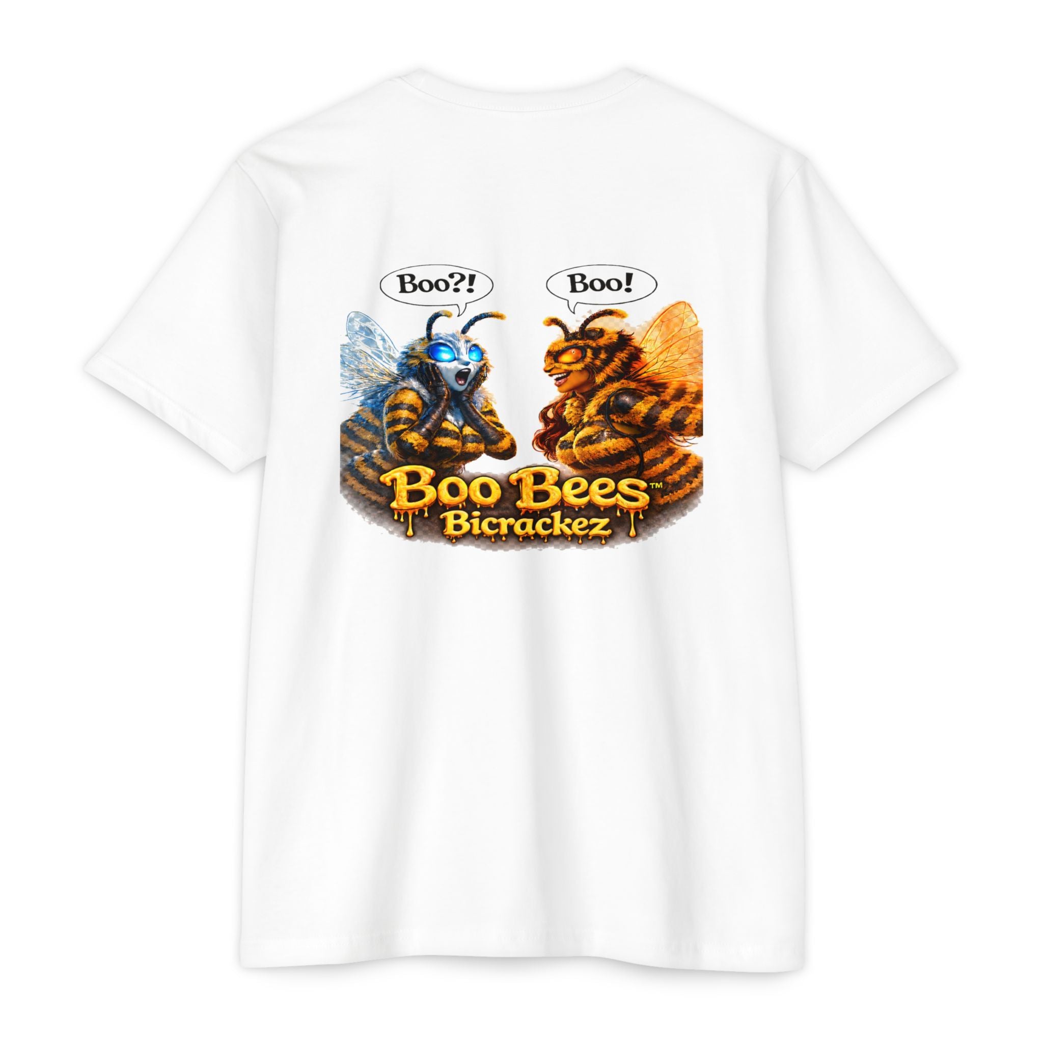 Boo Bees Graphic T-Shirt — 'Boo? Boo!' Bee Halloween Tee