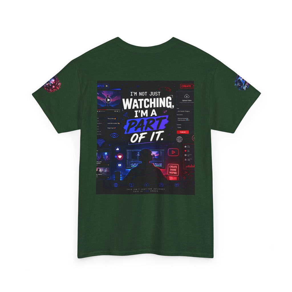 I'm A Part Of It T Shirt — Cyber Night Retro Graphic T-Shirt