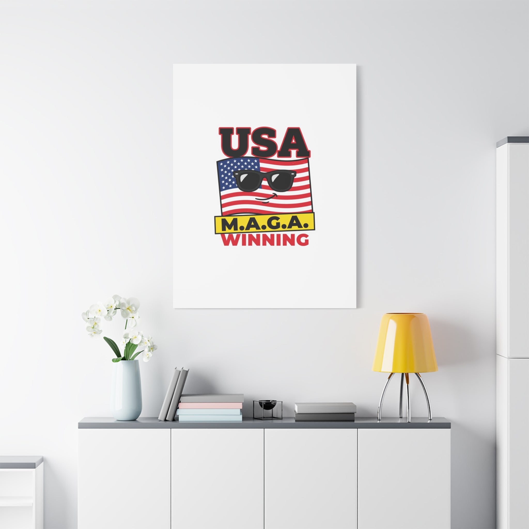 USA winning Canvas