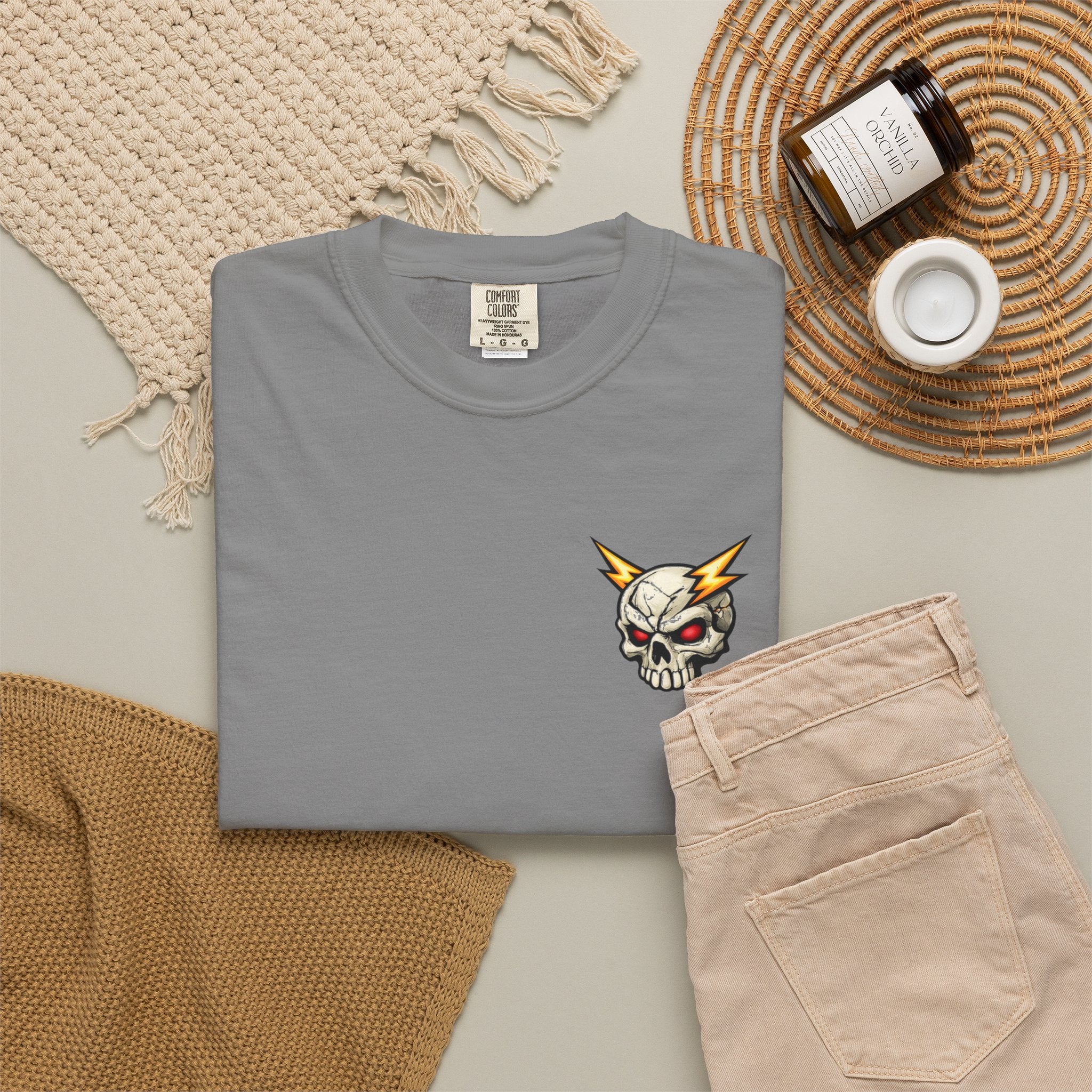 Skull Lightning T-Shirt